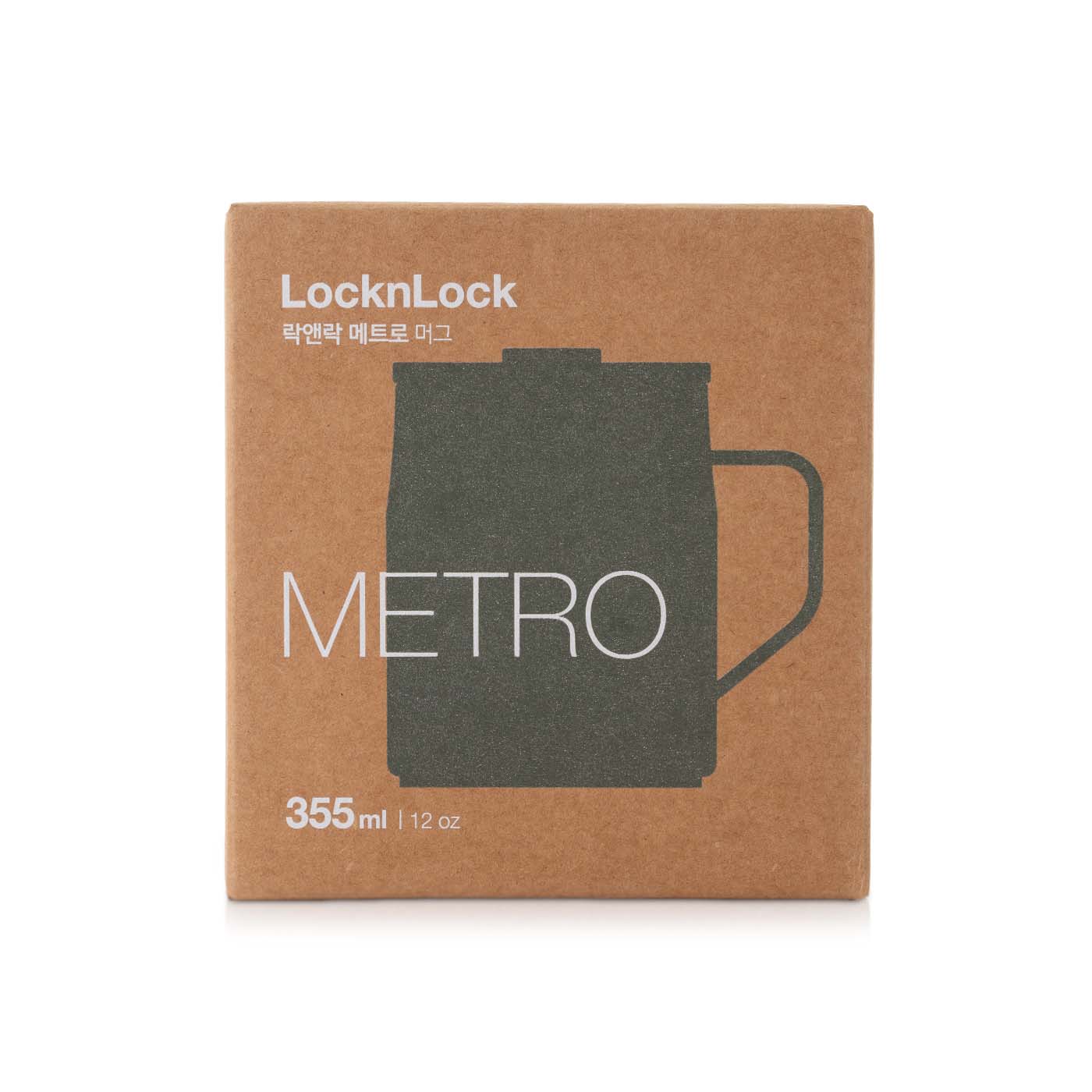 Lock & Lock Metro Mug Khaki 355ml