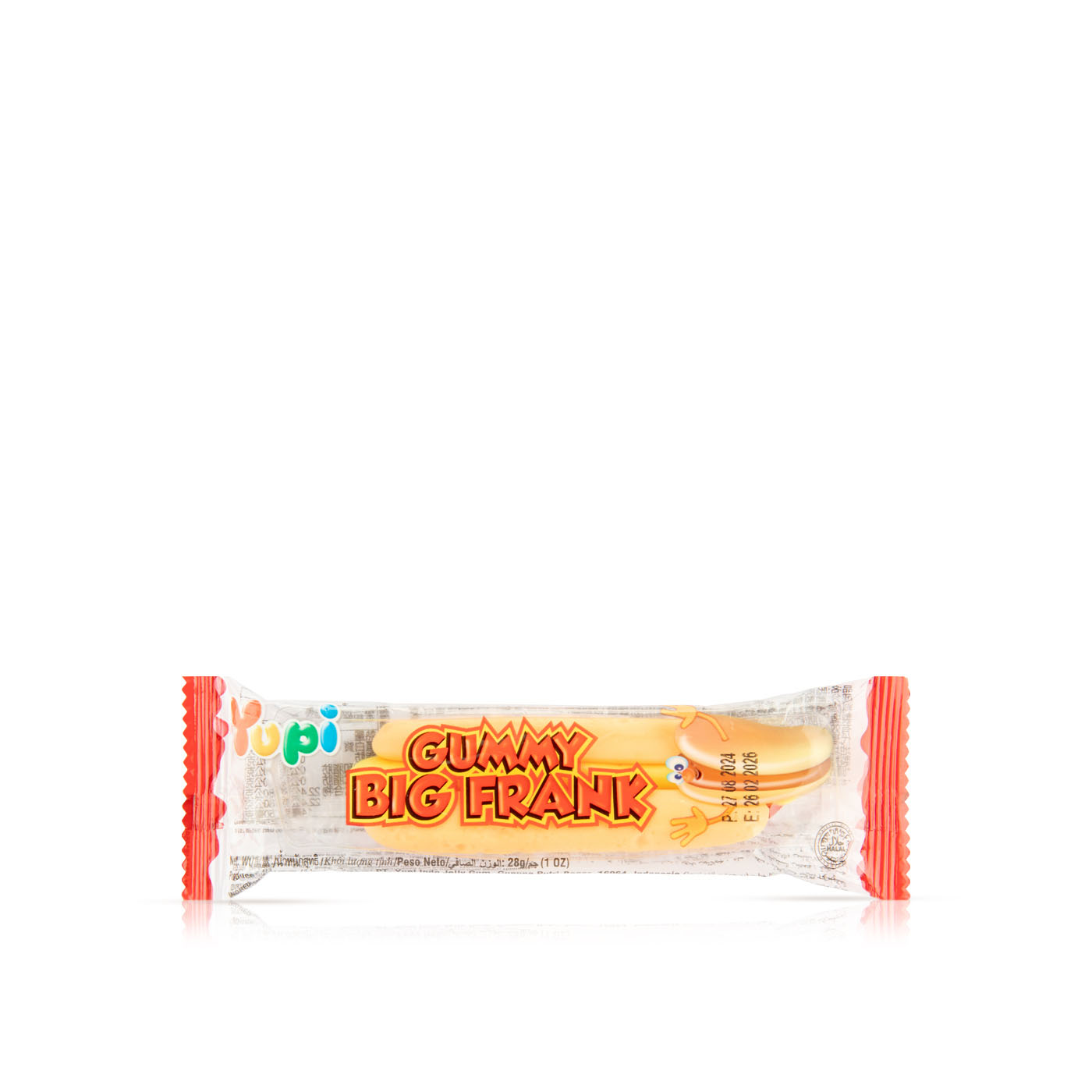 Yupi Big Frank Gummy 28g