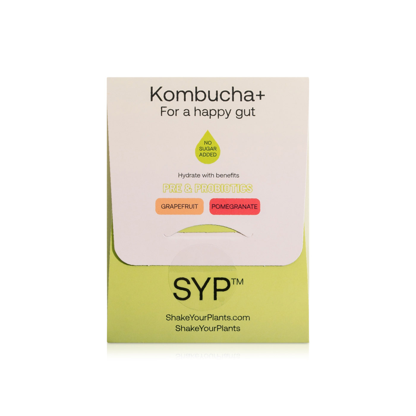 Shake Your Plants Grapefruit & Pomegranate Kombucha+ Trial Pack 2 Sticks