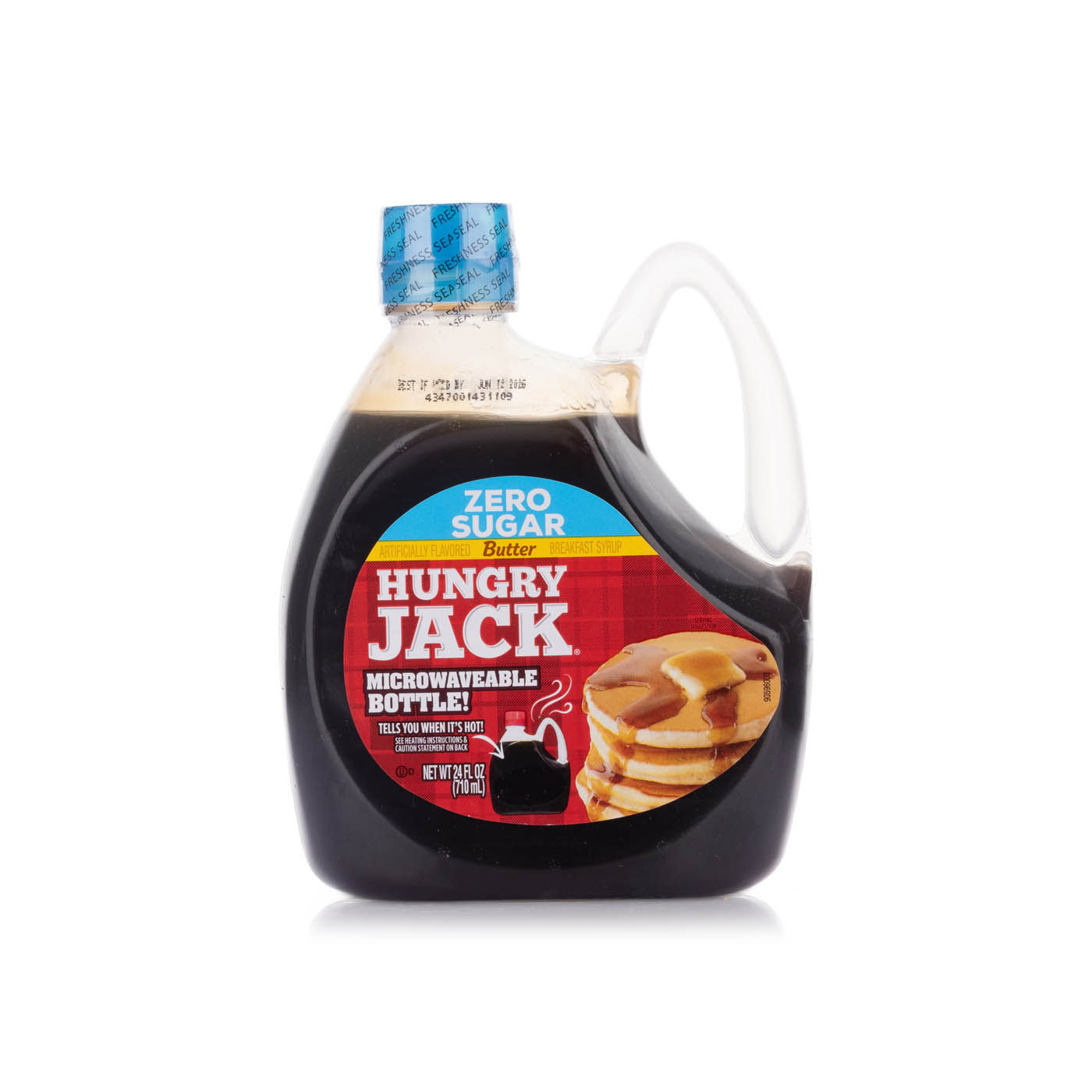 Hungry Jack Butter Syrup Zero Sugar 710ml