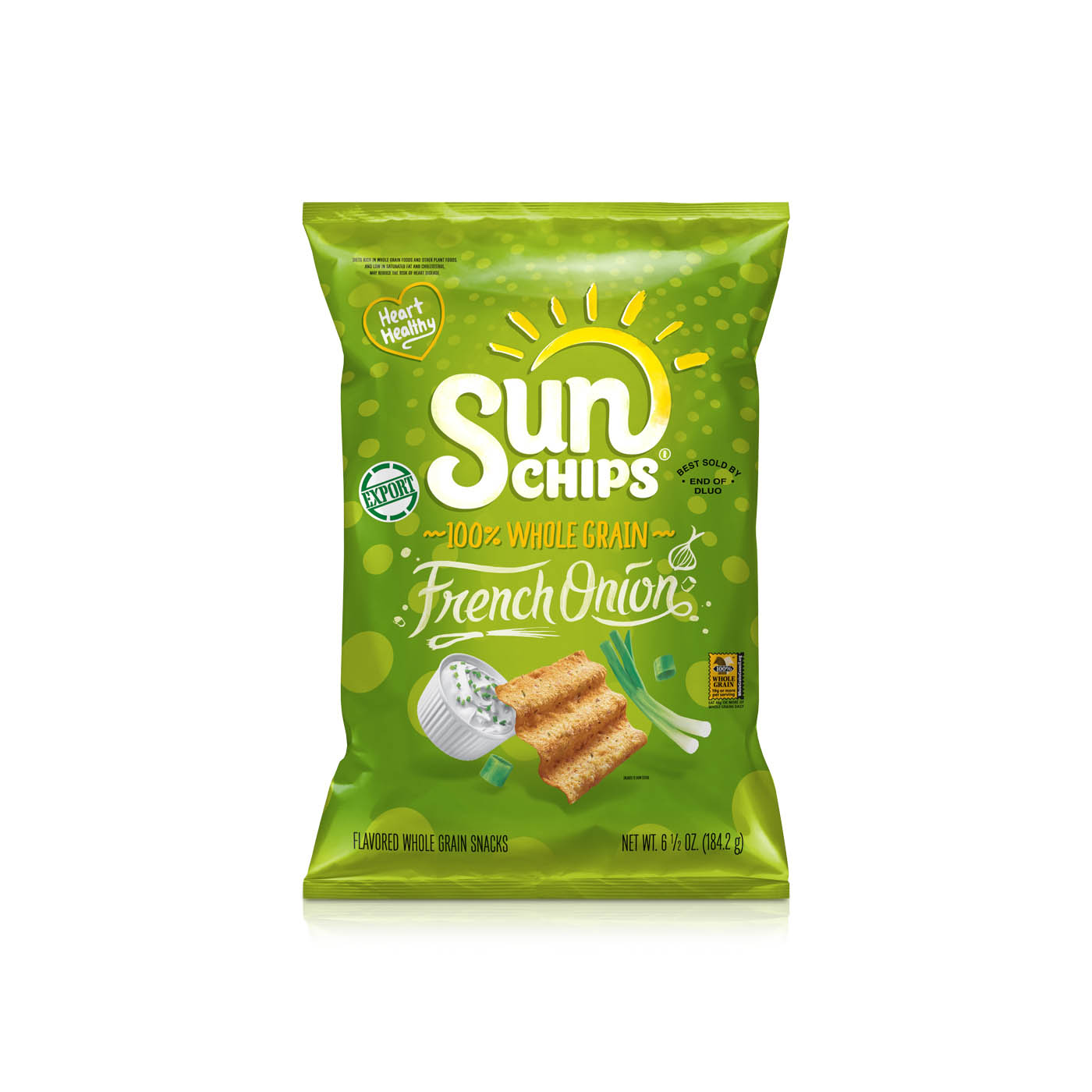 Sun Chips French Onion Wholegrain Snacks 184.2g