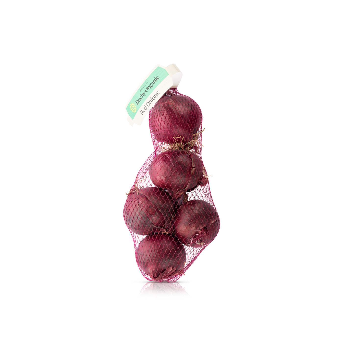 Waitrose Duchy Organic Red Onions 500g