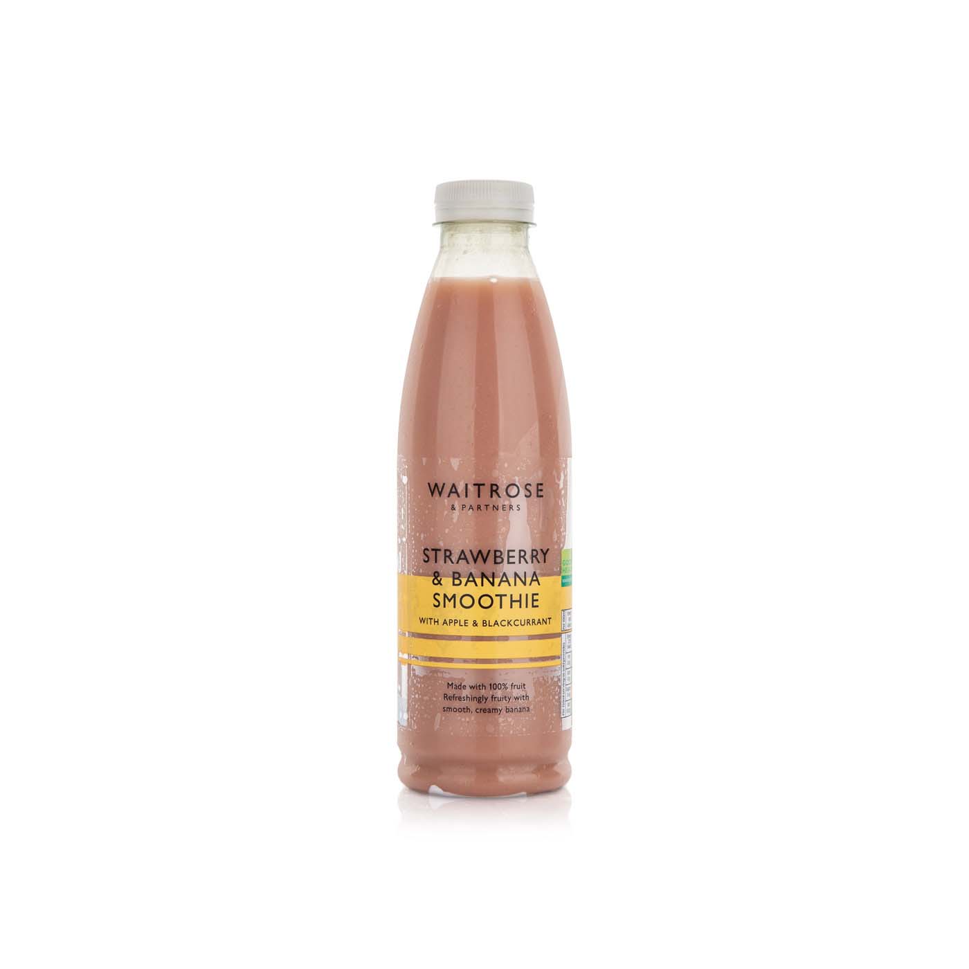Waitrose Strawberry & Banana Smoothie 750ml