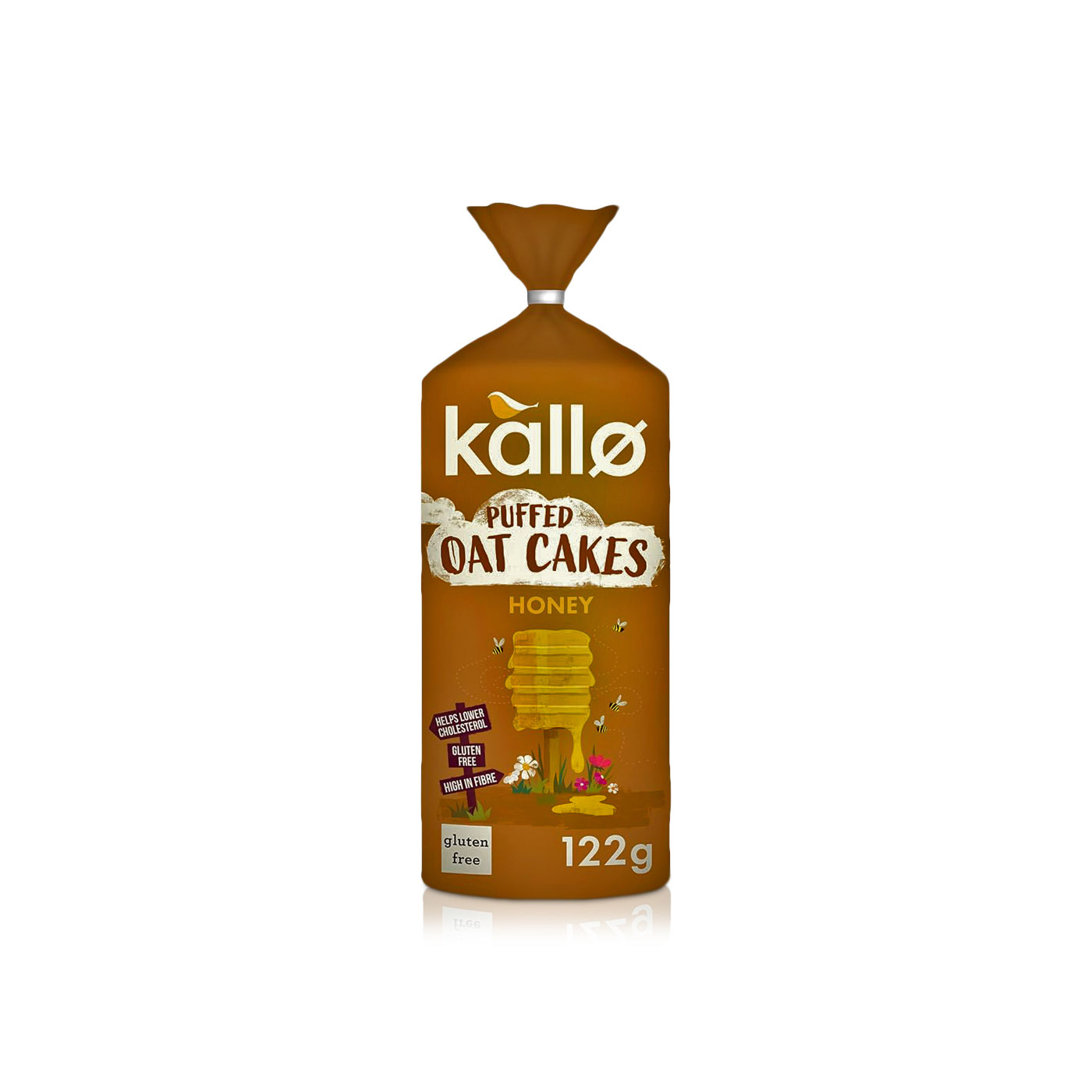 Kallo Honey Puffed Oat Cakes 122g