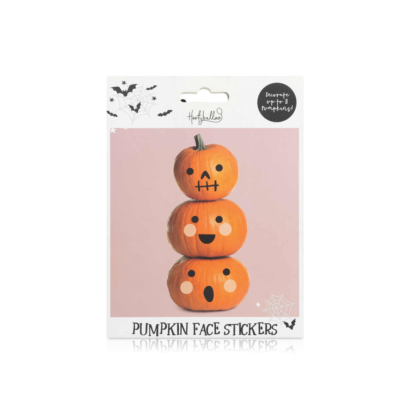 Hootyballoo Pumpkin Decoration Stickers x 2