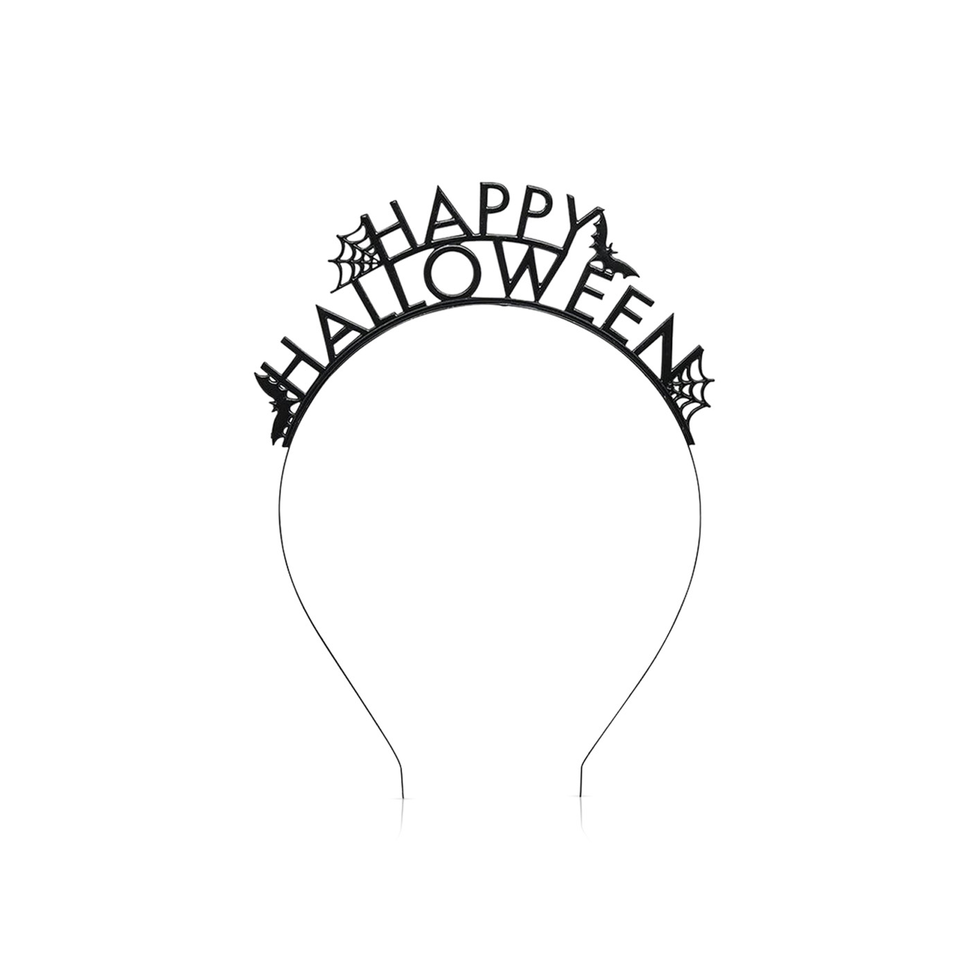 Hootyballoo Headband Happy Halloween Black