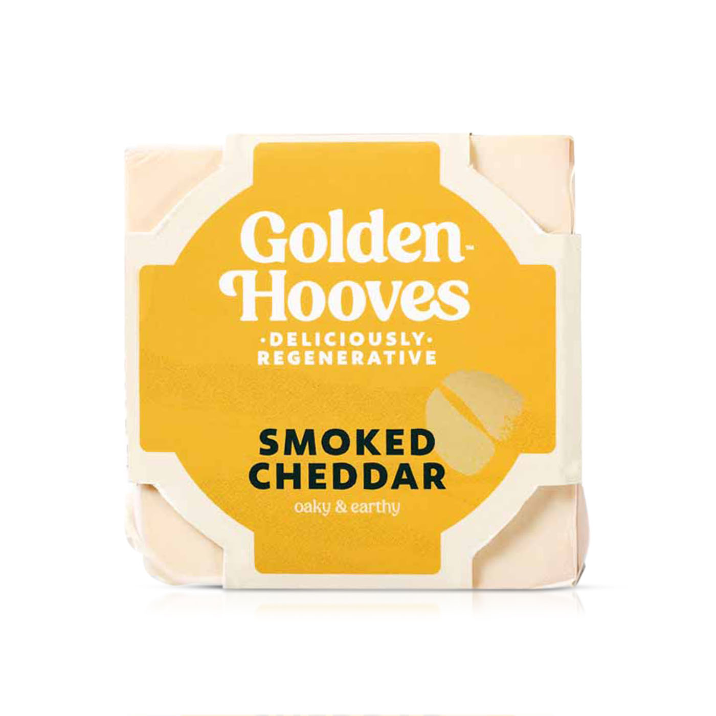 Golden Hooves Smoked Cheddar 200g
