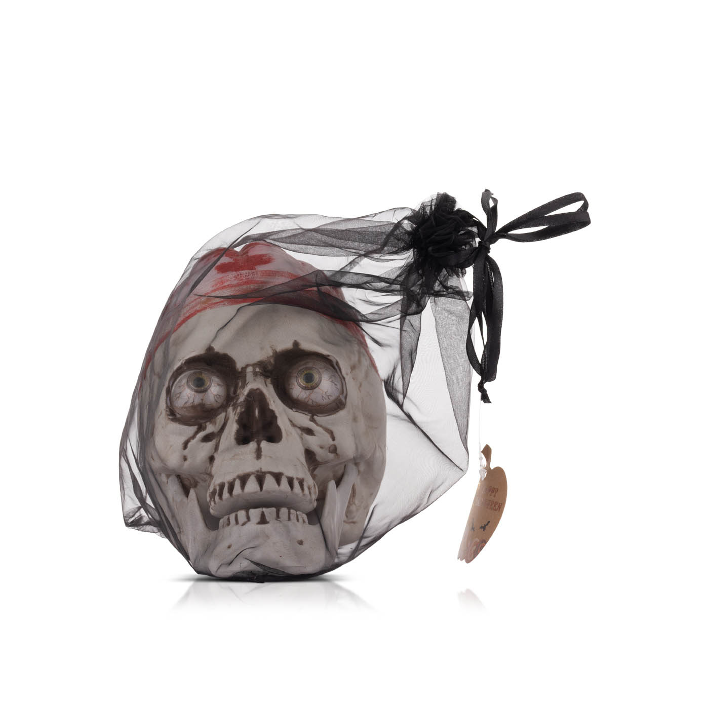 Party Magic Light-Up Skull 18x15x21cm