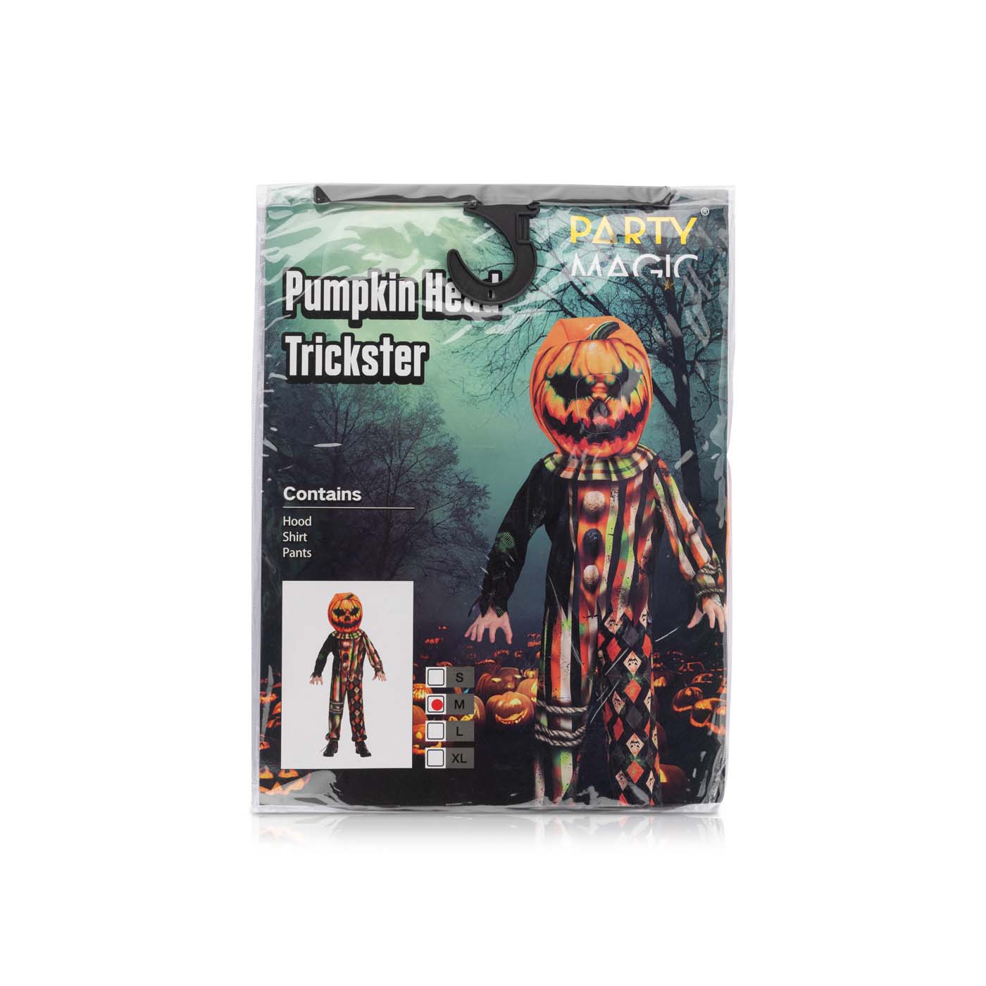 Party Magic Pumpkin Head Trickster Mask