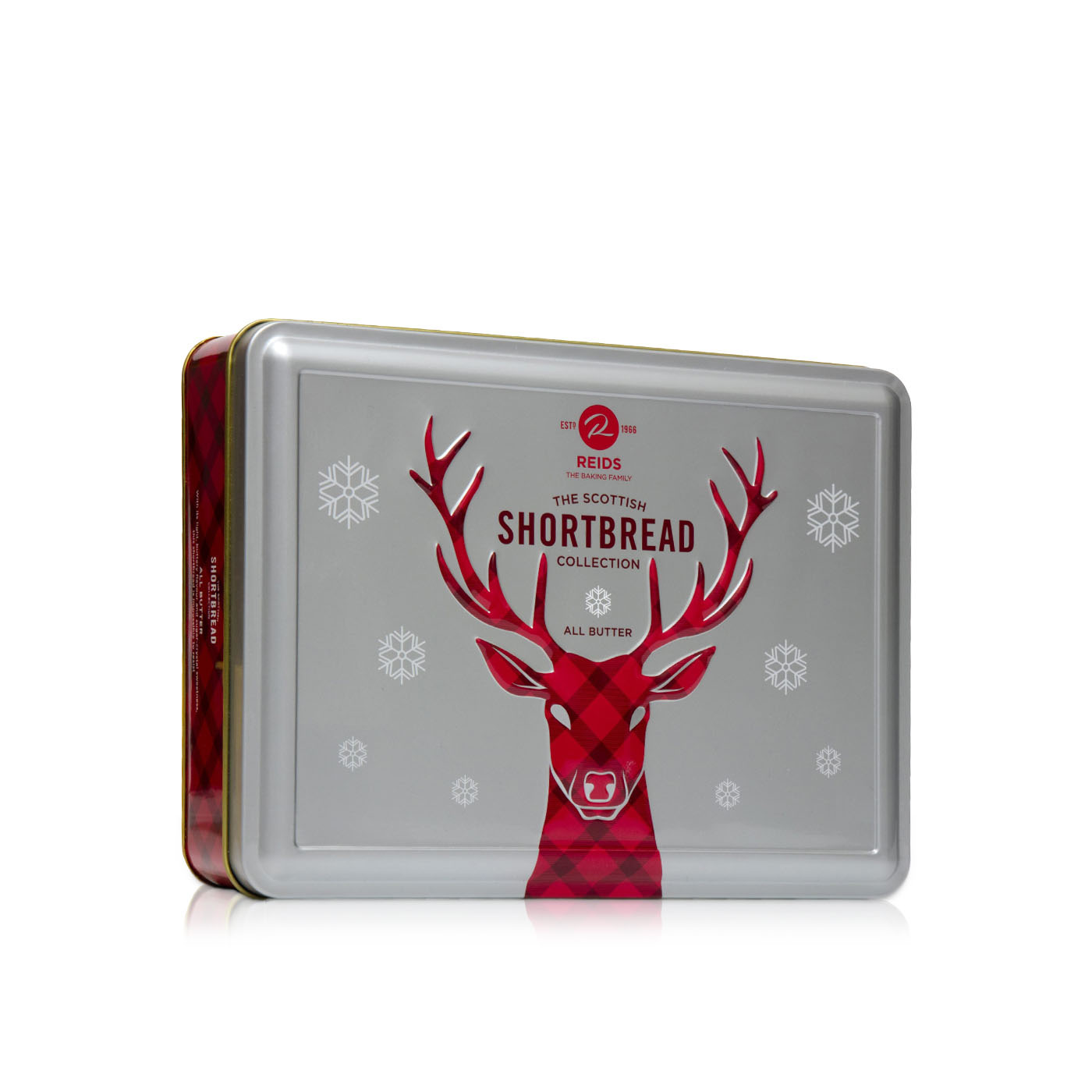Reids Reindeer Tin Shortbread 300g