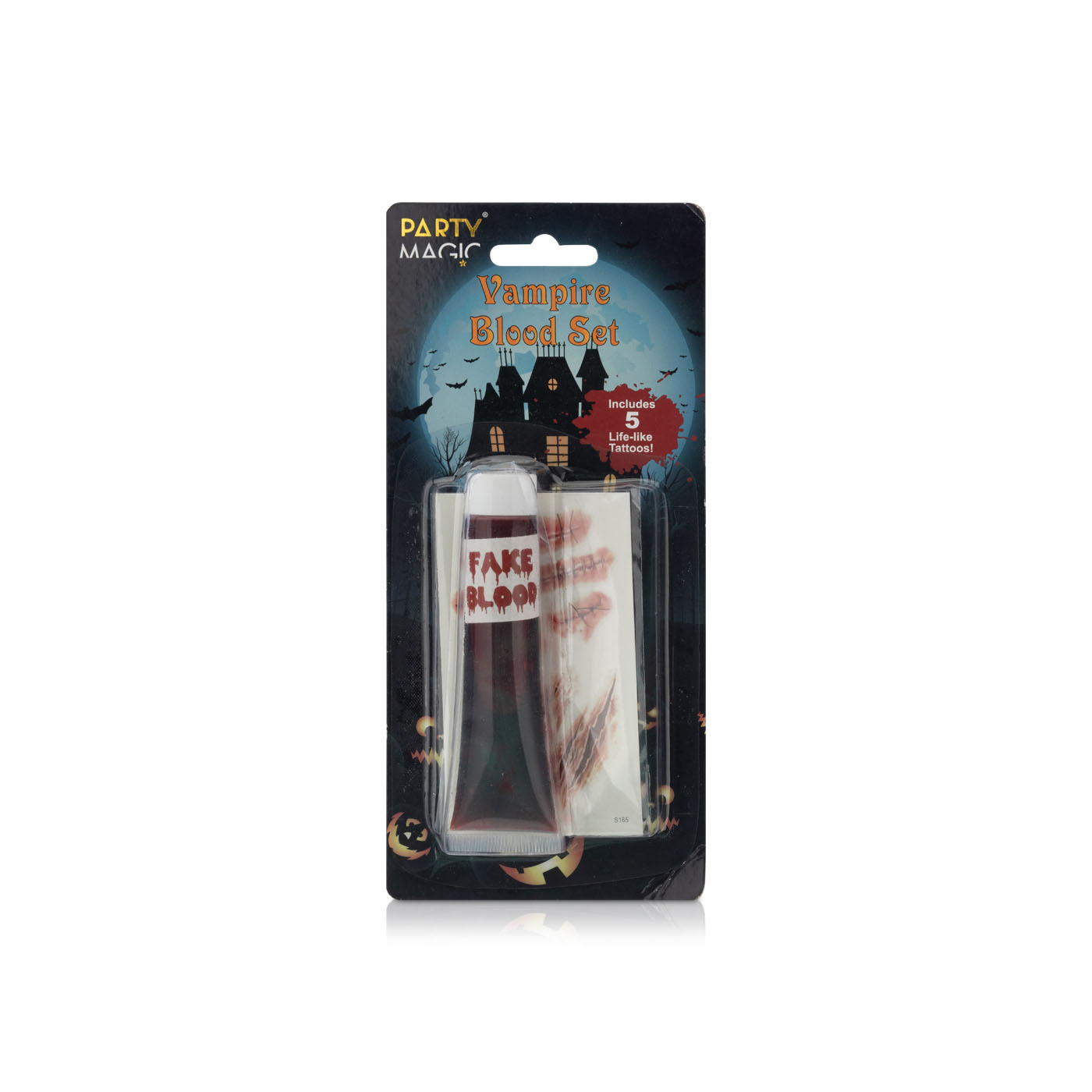 Party Magic Halloween Vampire Blood and Tattoo Set