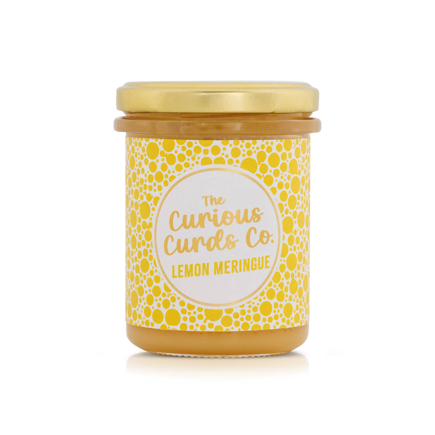 The Curious Curds Co Lemon Meringue Curd 210g