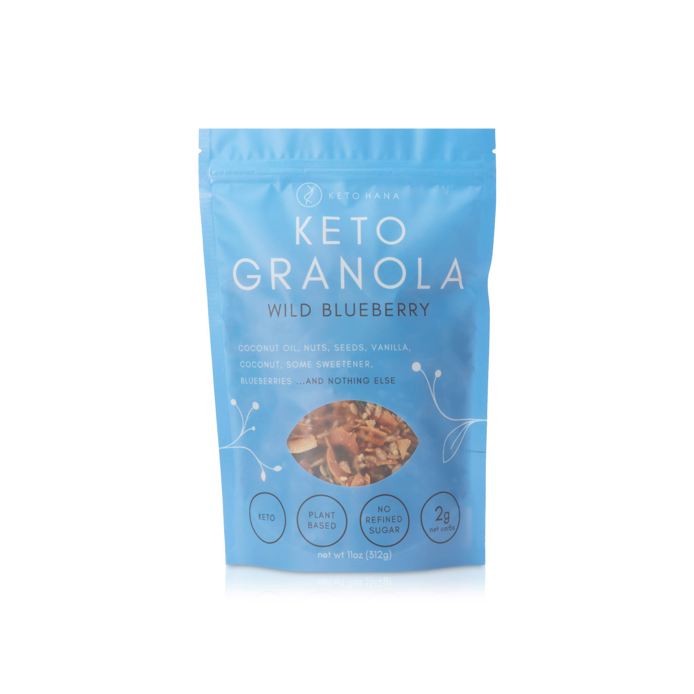 Keto Hana Wild Blueberry Granola 300g