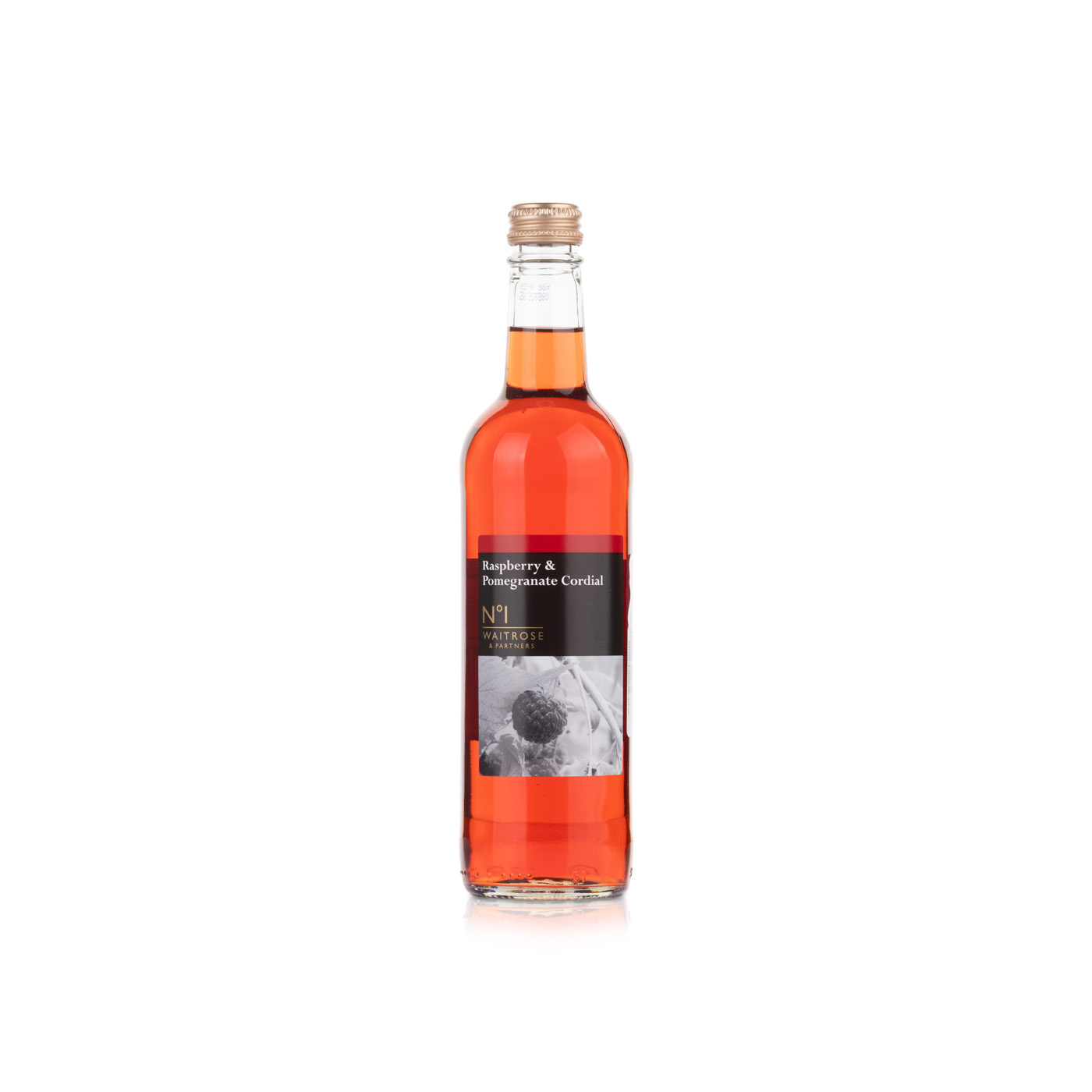Waitrose Raspberry Pome Cordial 500ml
