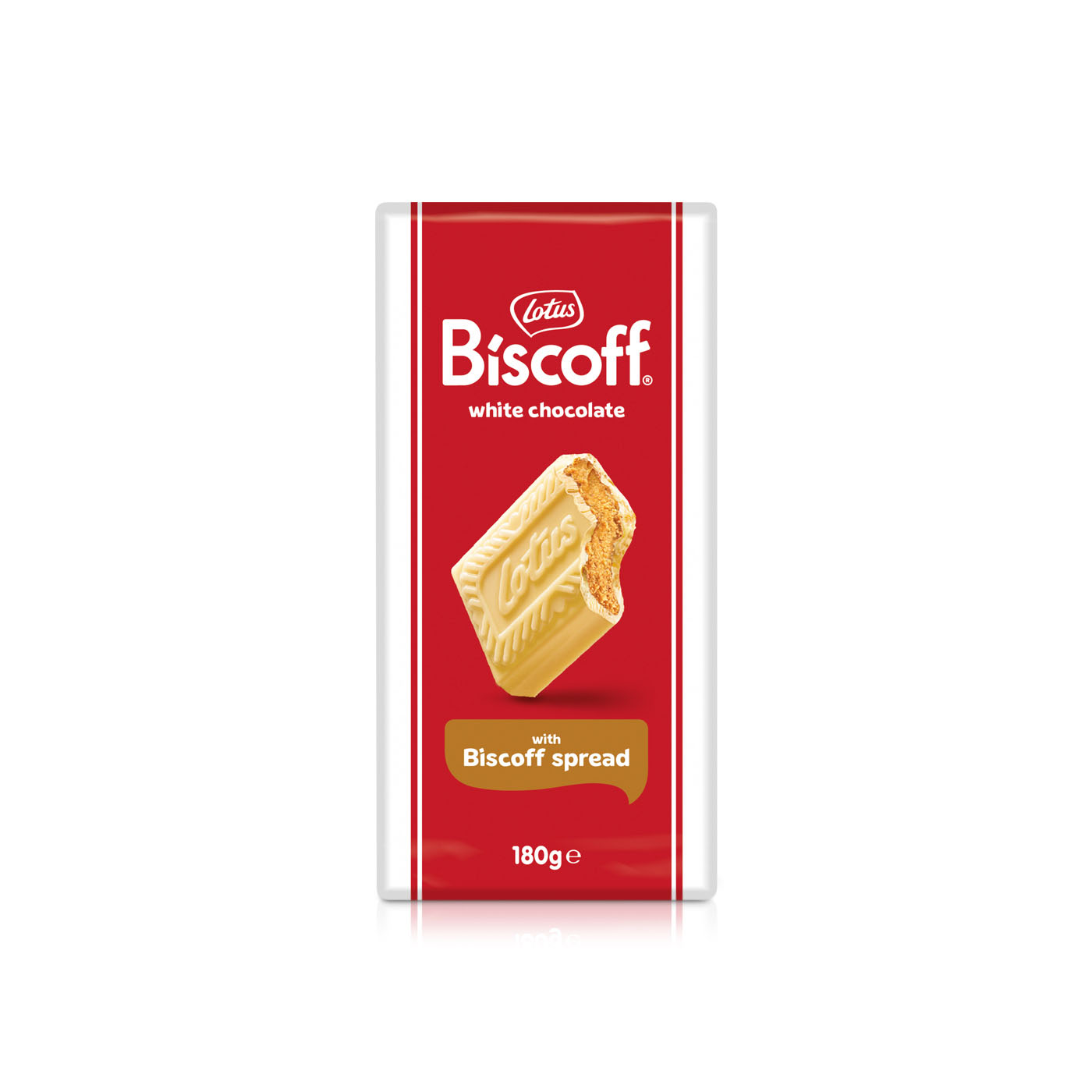Lotus White Chocolate Biscoff Cream Bar 180g