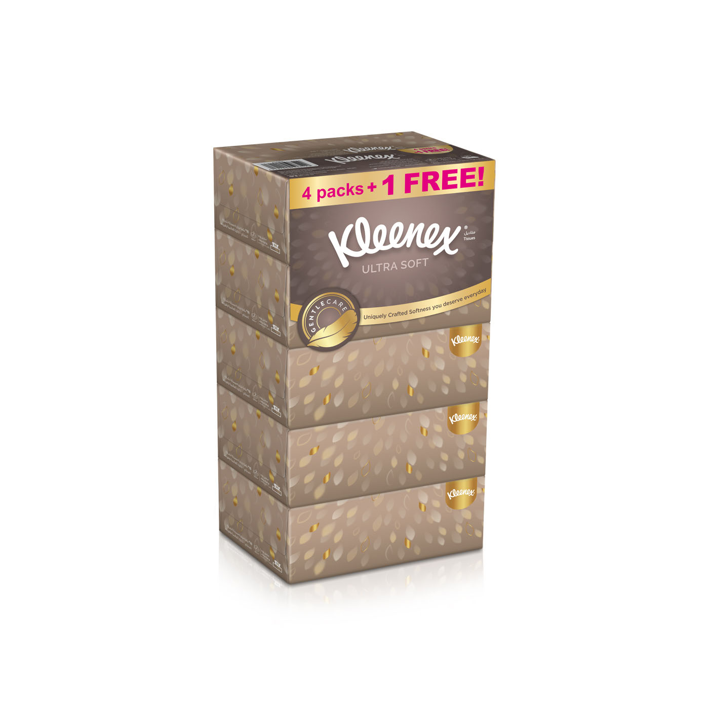 Kleenex Ula Soft Facial Tissue 3ply 5 x 96s