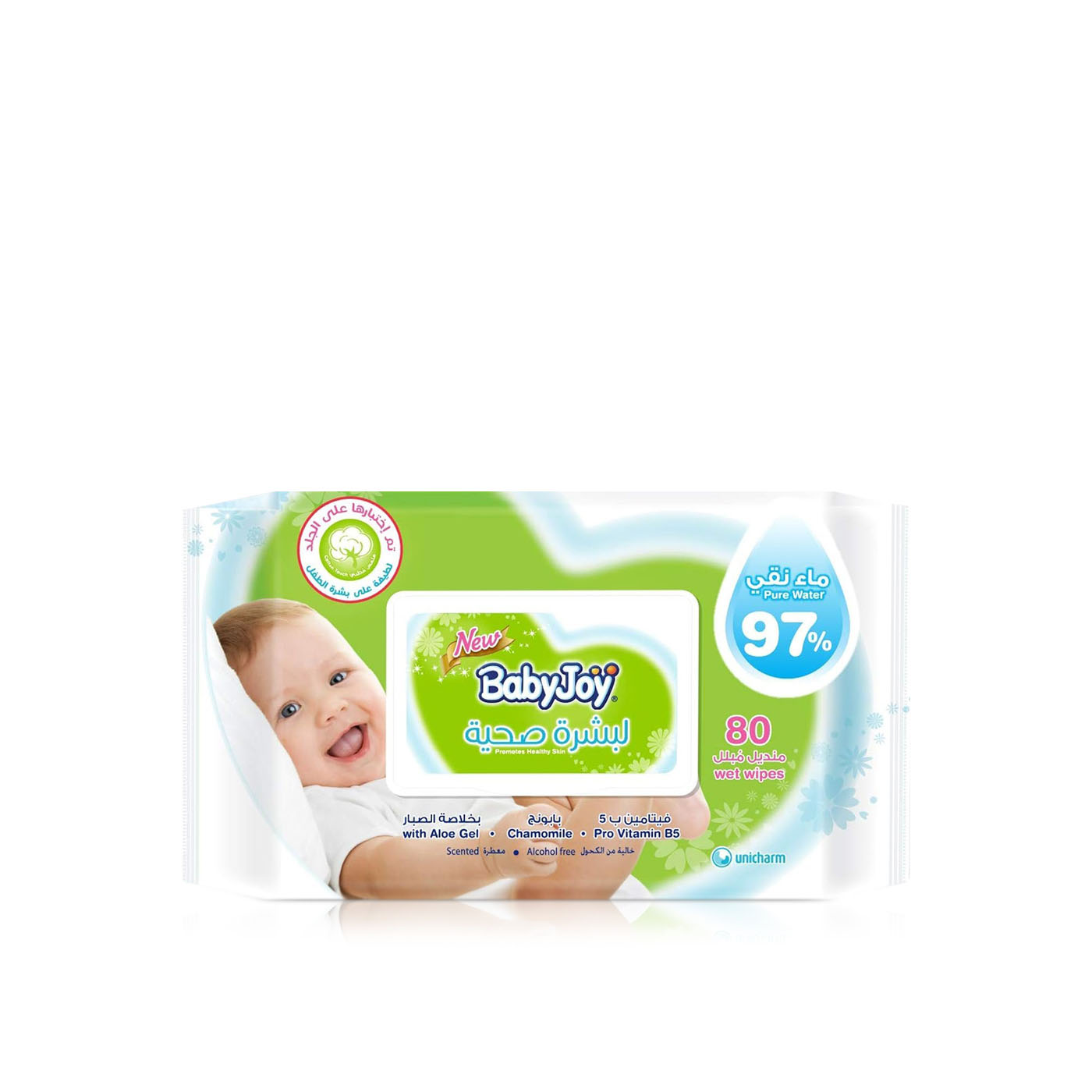 Babyjoy Healthy Skin Wet Wipes x 80