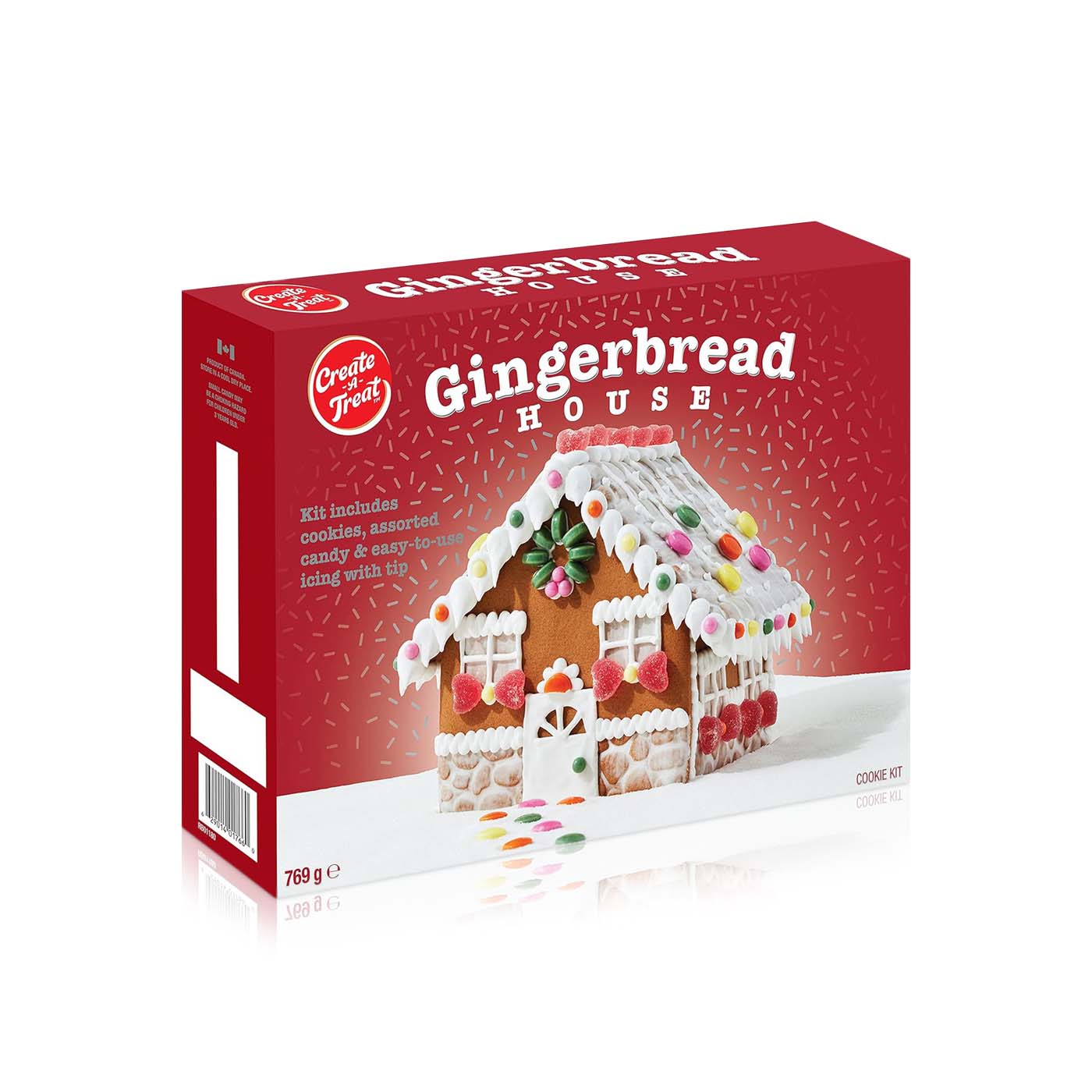 Create A Treat Gingerbread House Cookie Kit 400g