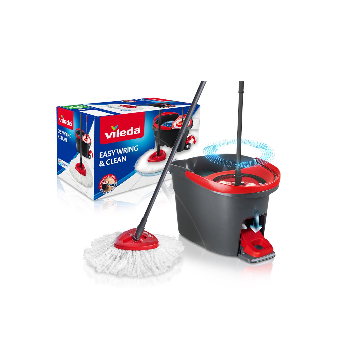 Vileda Easy Wring & Clean Set Mop and Bucket