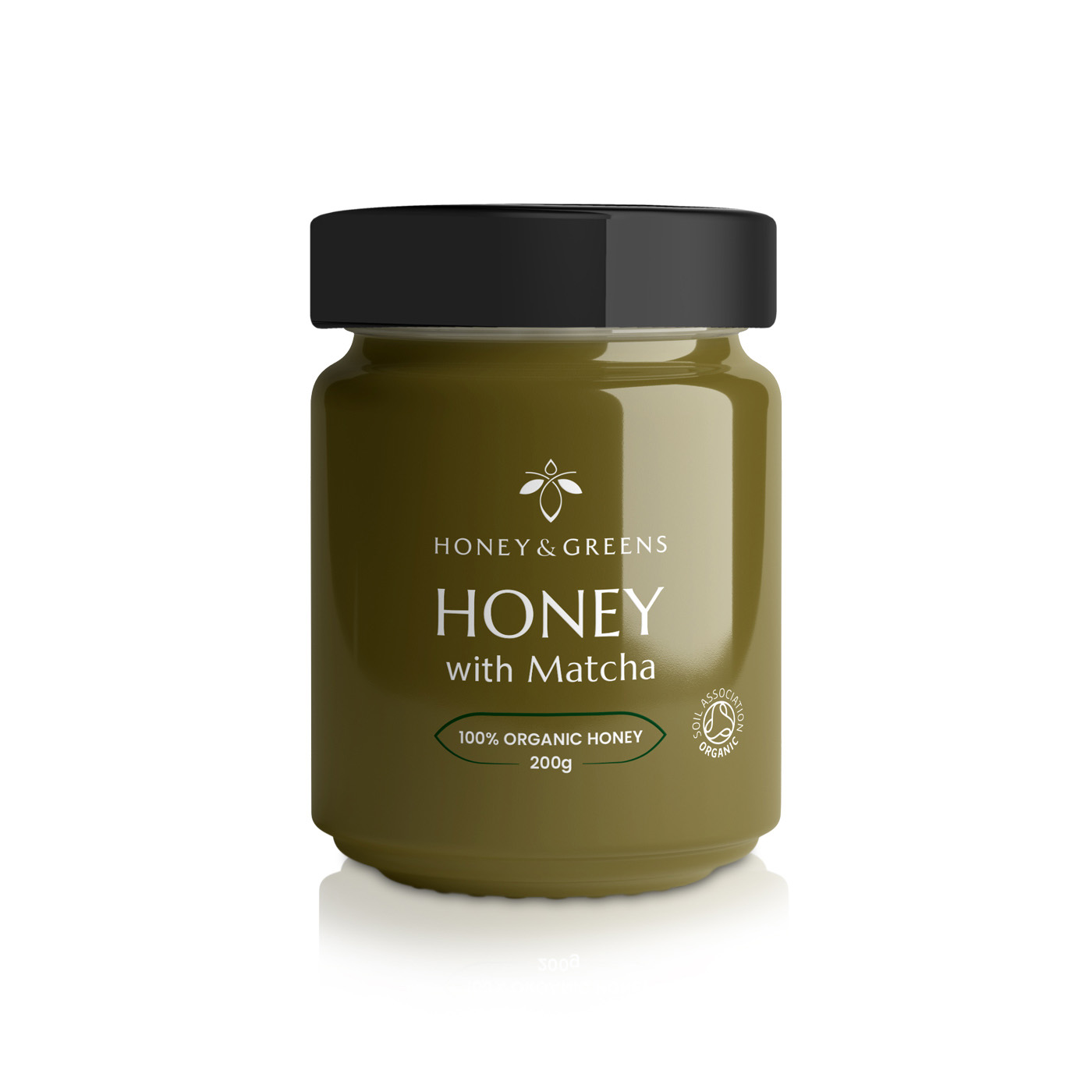 Honey & Greens Organic Honey with Organic Matcha 200g