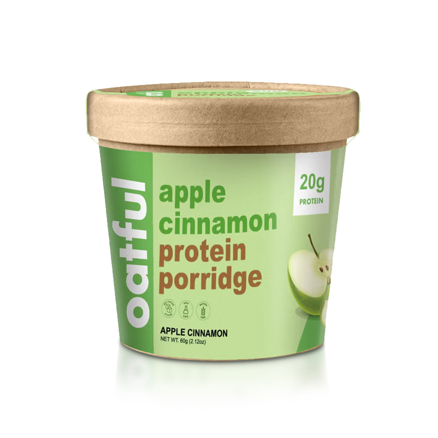 Oatful Apple Cinnamon Protein Porridge Cup 60g