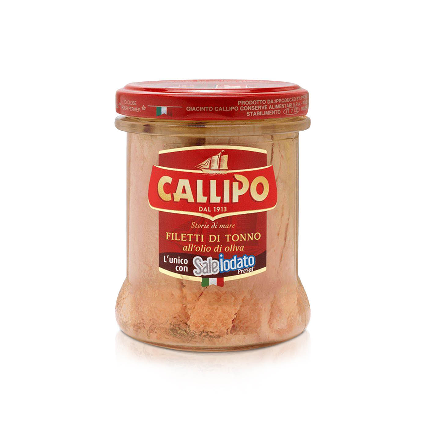 Callipo Tuna Fillets in Olive Oil 820g