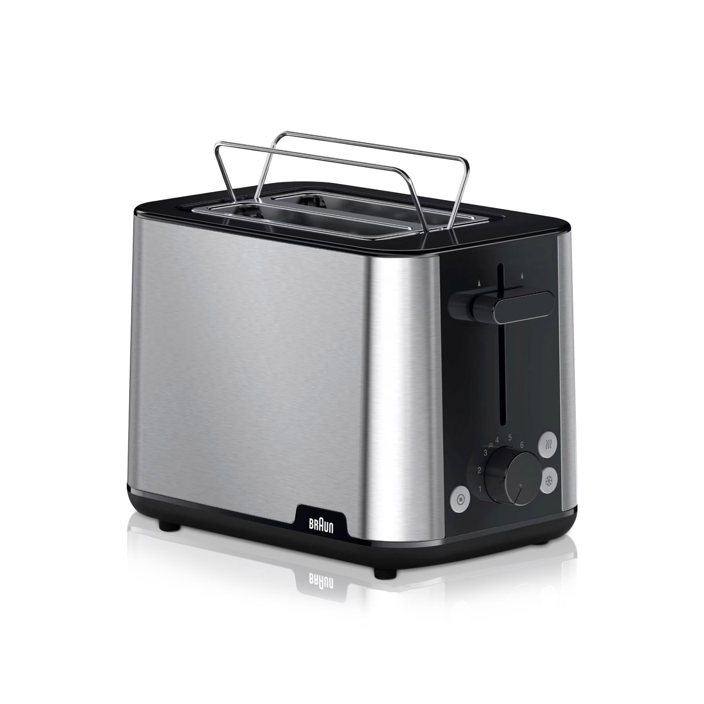 Braun Stainless Steel Toaster PurShine 900w
