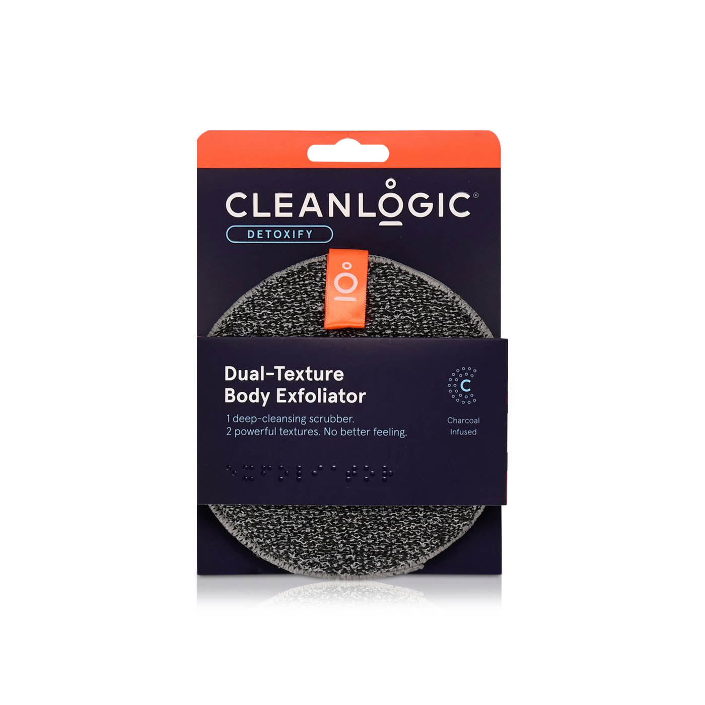 Cleanlogic Detoxify Dual Texture Body Exfoliator