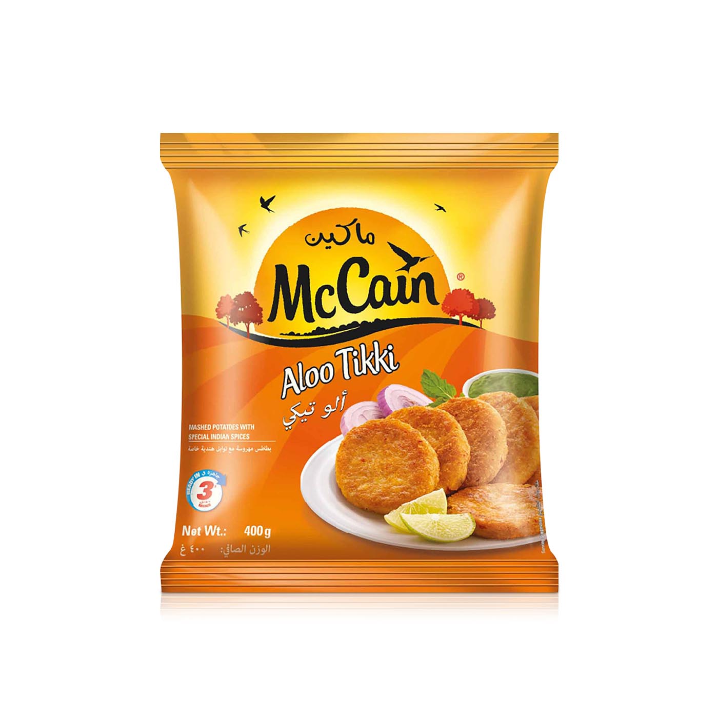 McCain Frozen Aloo Tikki 400g