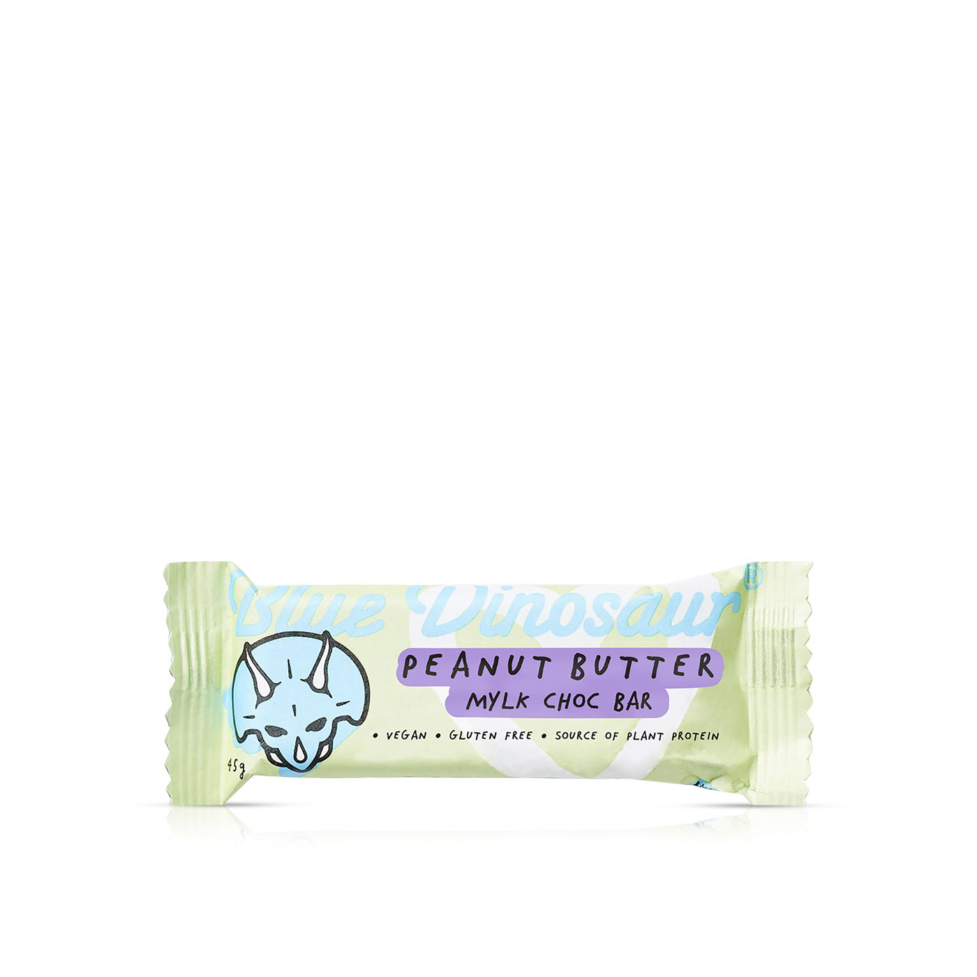 Blue Dinosaur Peanut Butter Mylk Choc Bar 45g