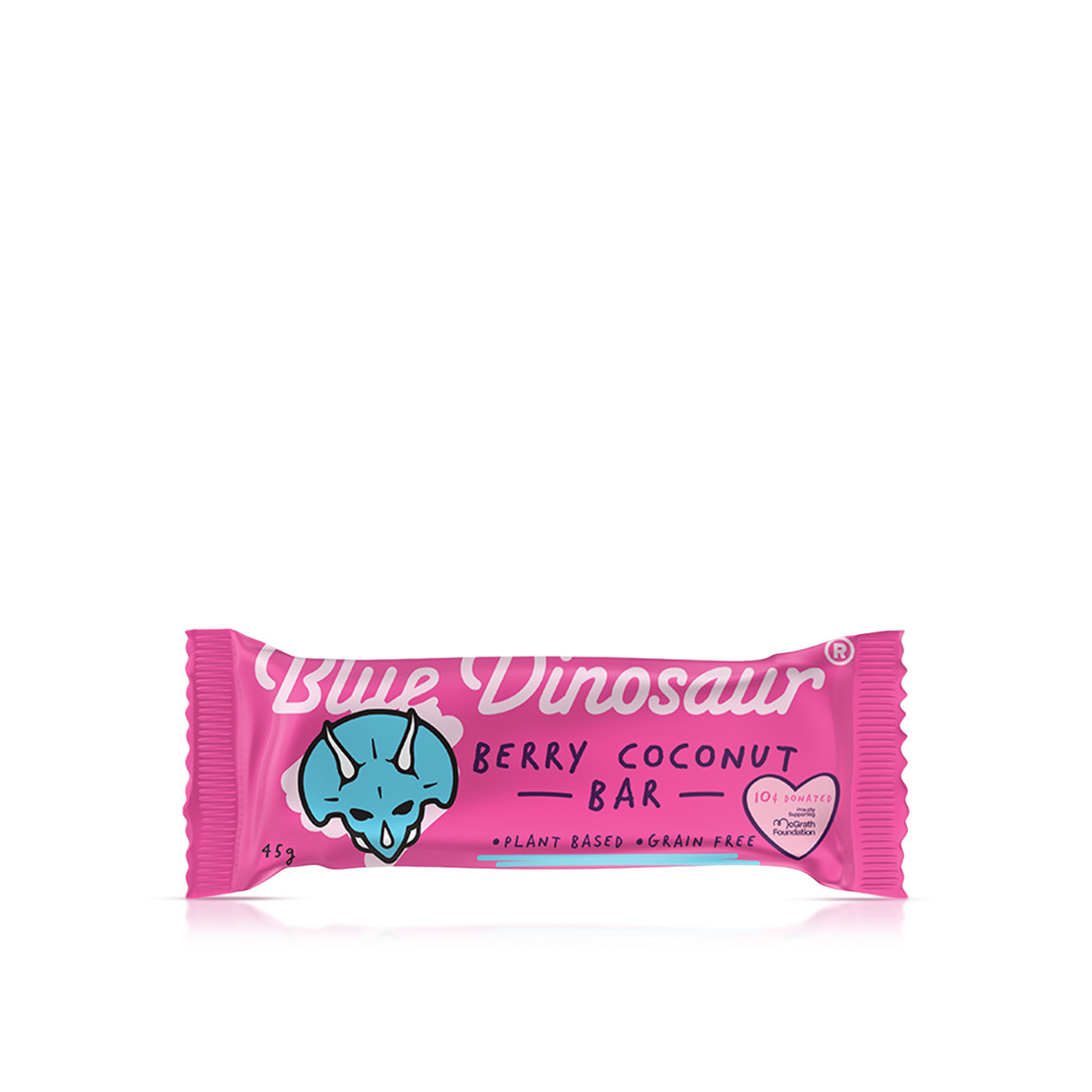 Blue Dinosaur Berry and Coconut Bar 45g