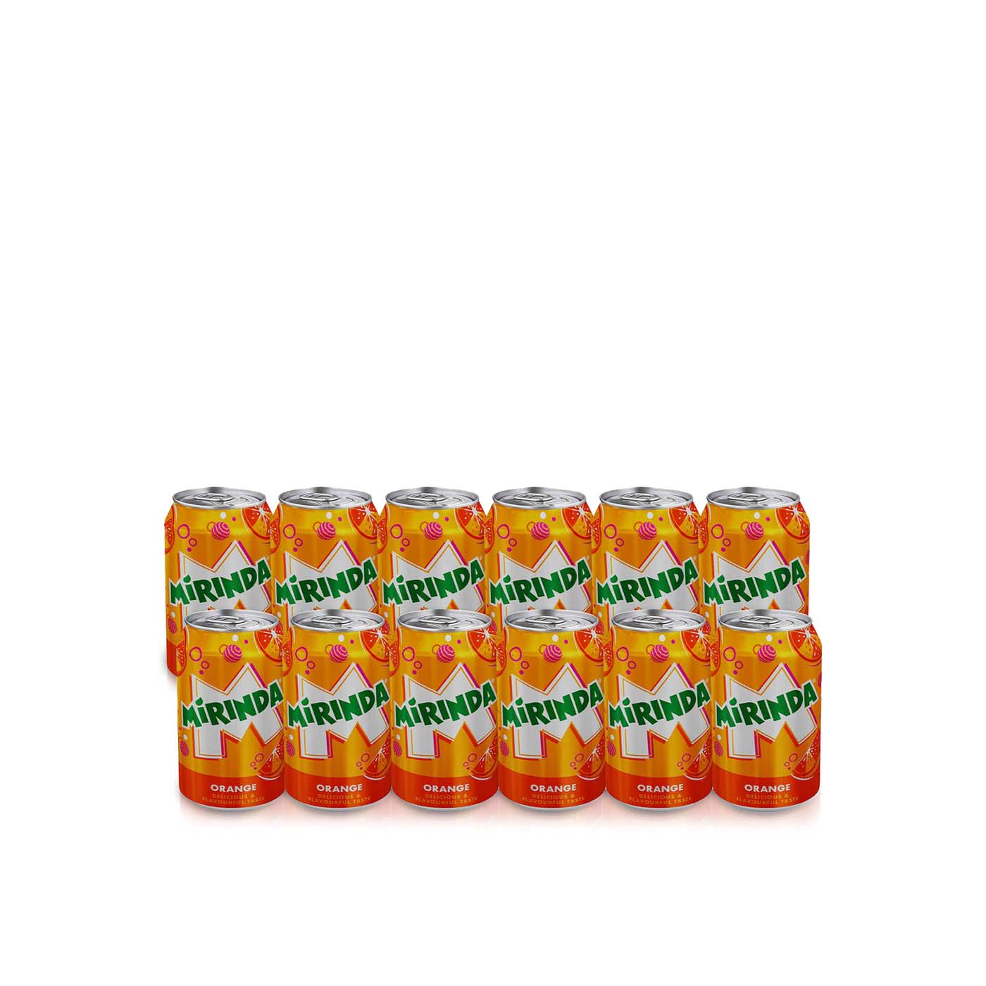 Mirinda Orange Can Soft Drink 360ml x 12