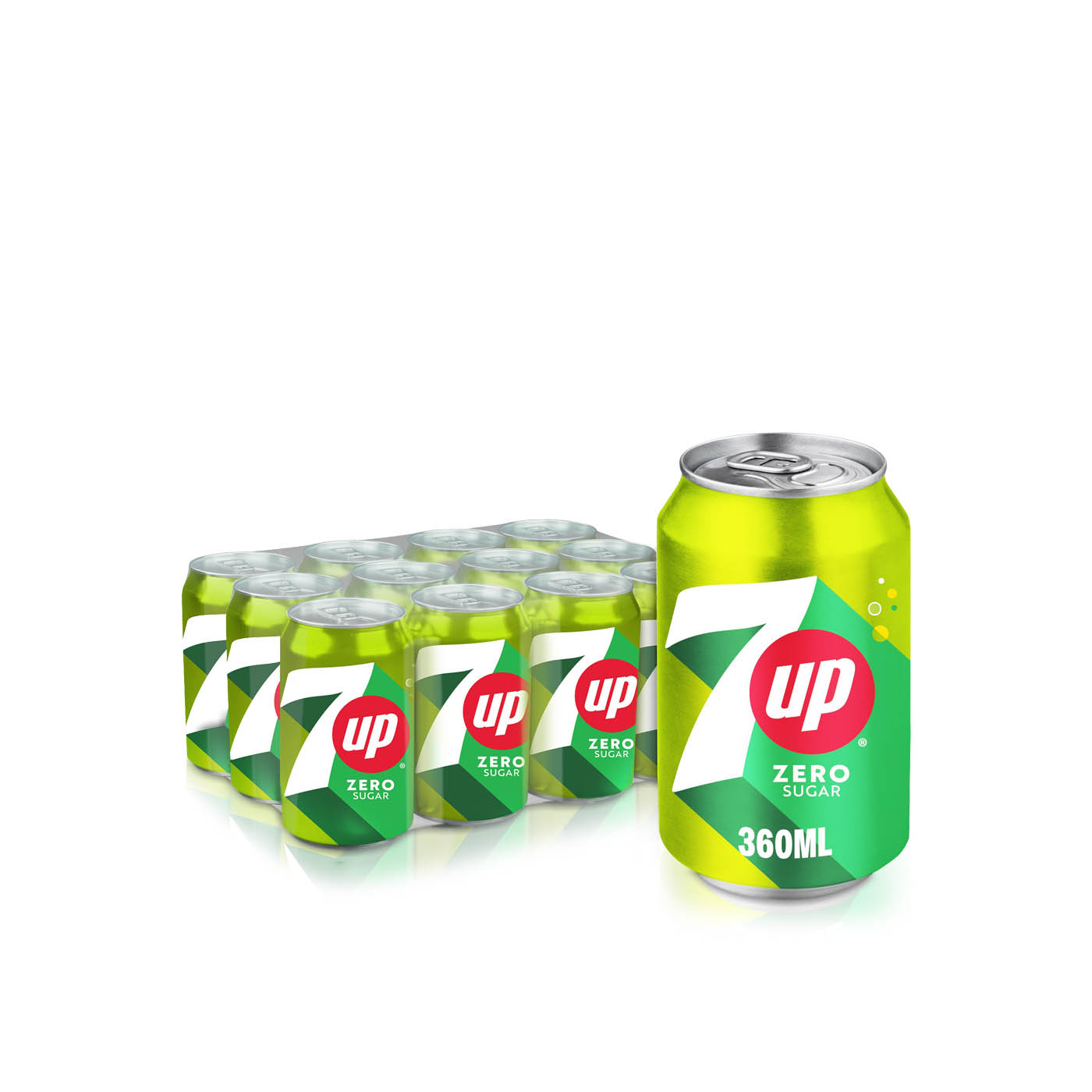 7Up Zero Sugar Drink 360ml x 12