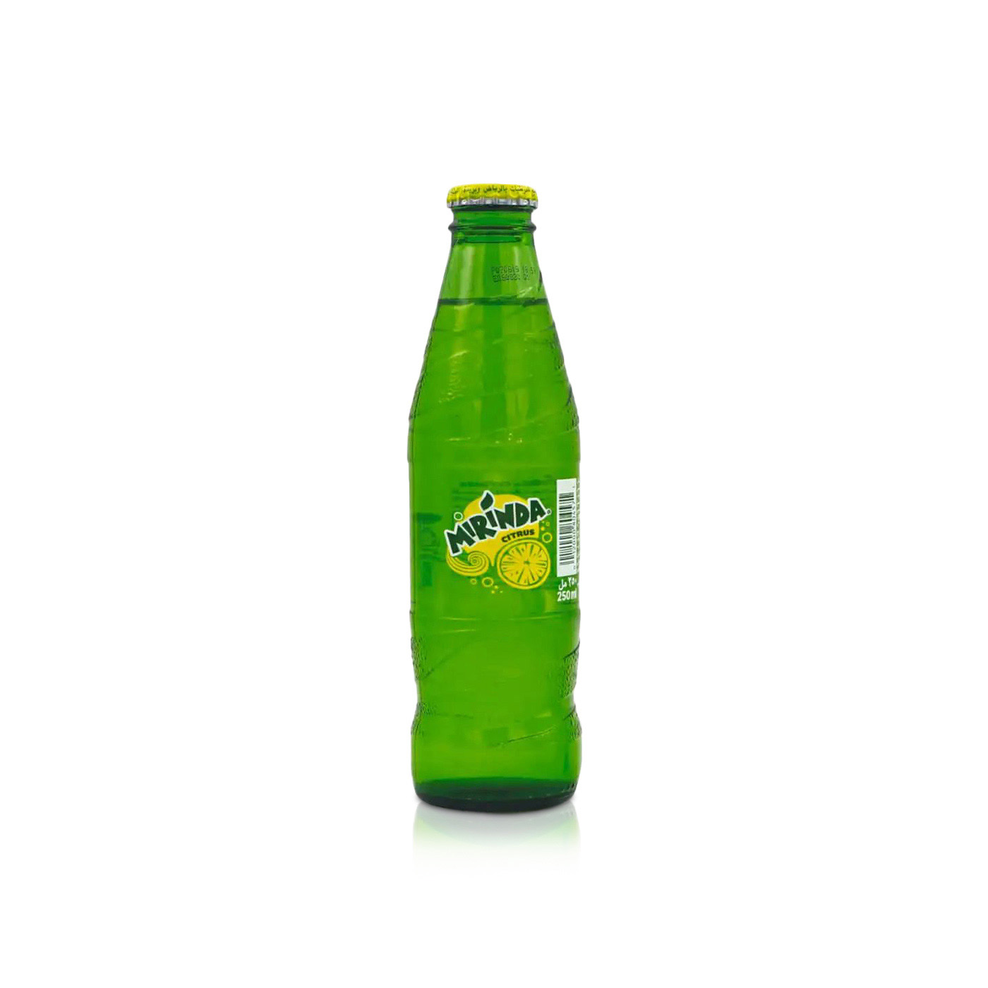 Mirinda Citrus Carbonated Soft Drink Glass Bottle 250ml
