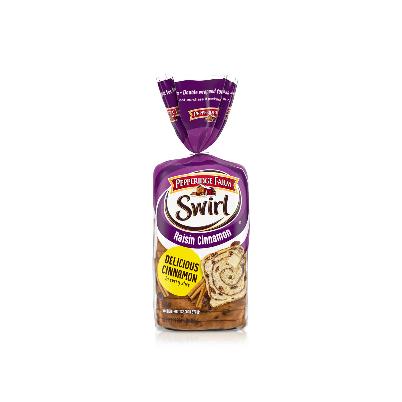 Pepperidge Farm Raisin Cinnamon Swirl Bread 454g