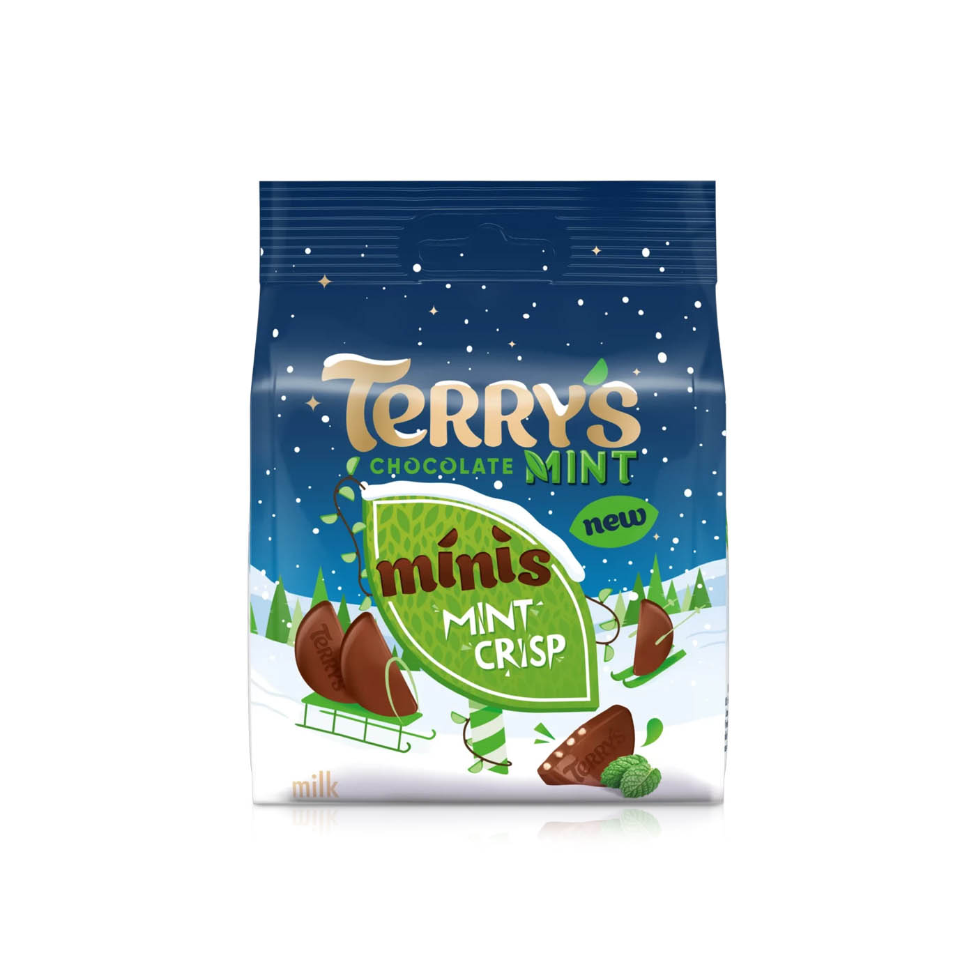 Terry's Milk Chocolate Mint Crisp Minis 80g