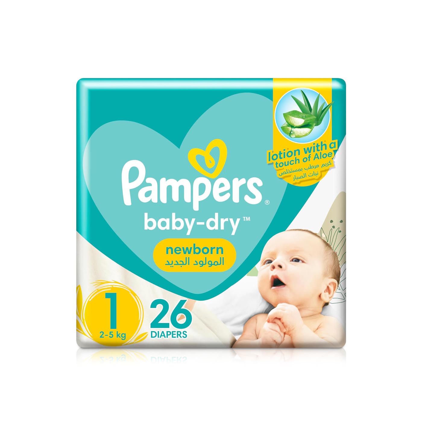 Pampers Baby Diapers Size 1 x 26