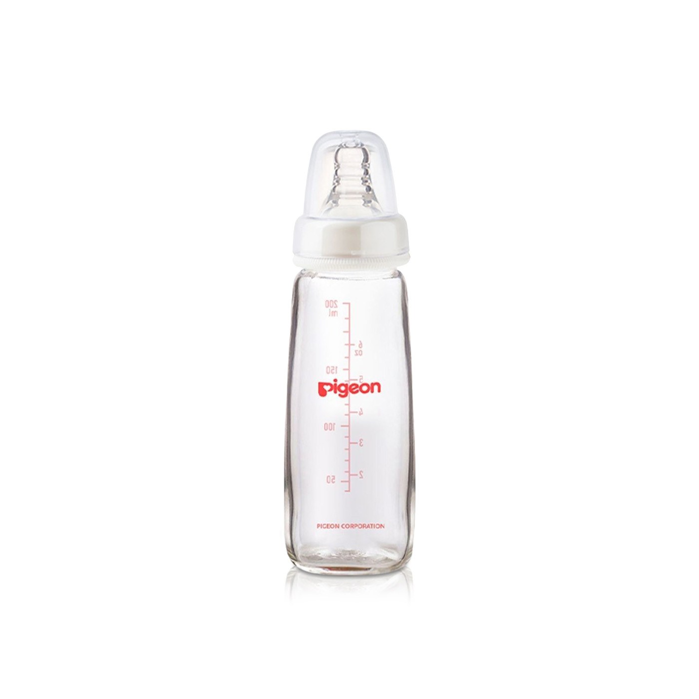 Pigeon Glass Nurser K-6 Feeding Bottle 200ml