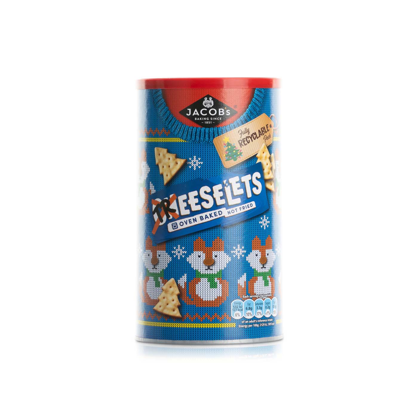 Jacob's Treeselets Christmas Tub 280g