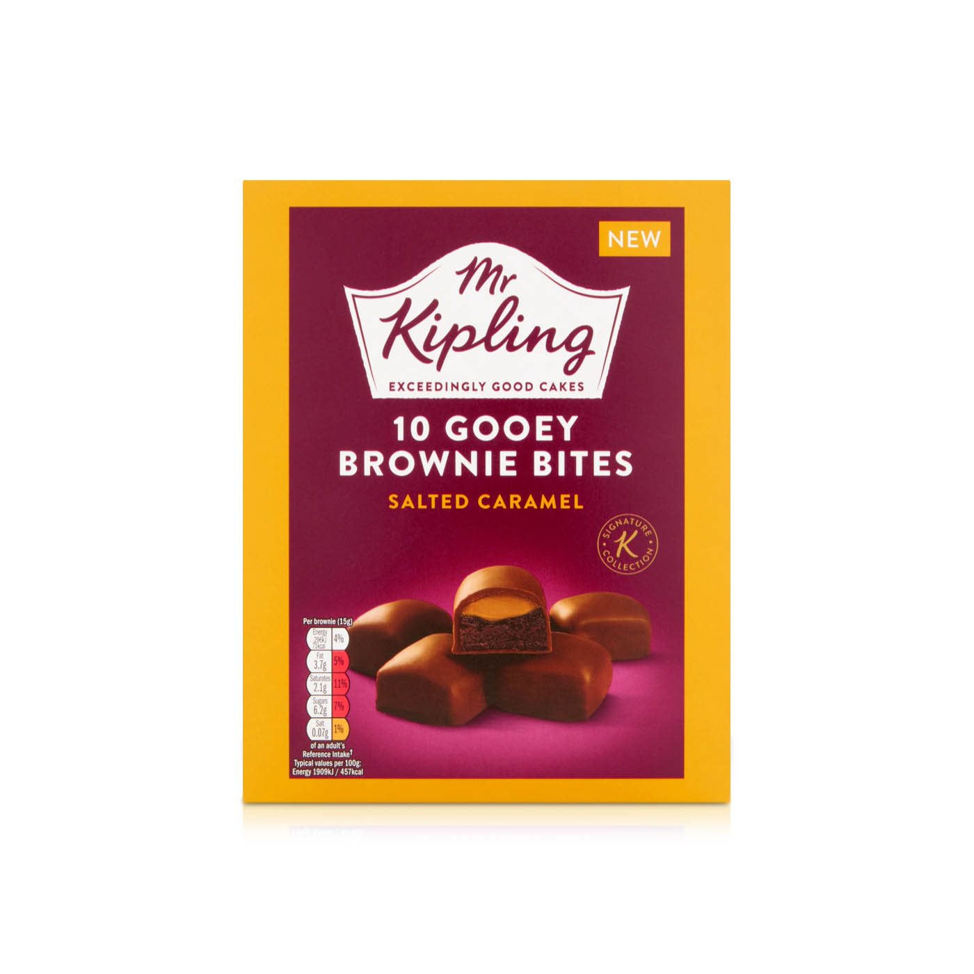 Mr Kipling Salted Caramel Brownie Bites 192g