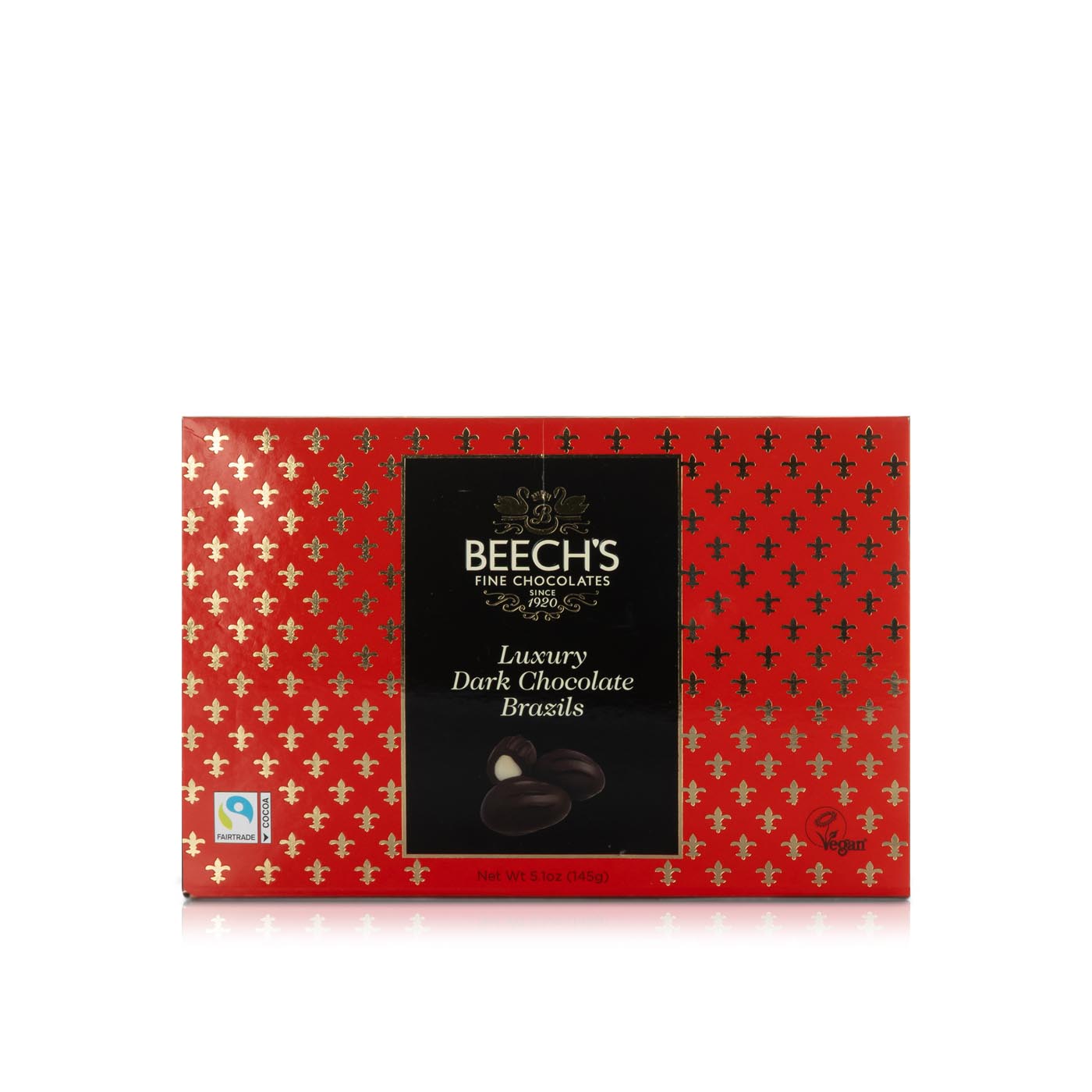 Beech's Dark Chocolate Brazils Chocolate 145g