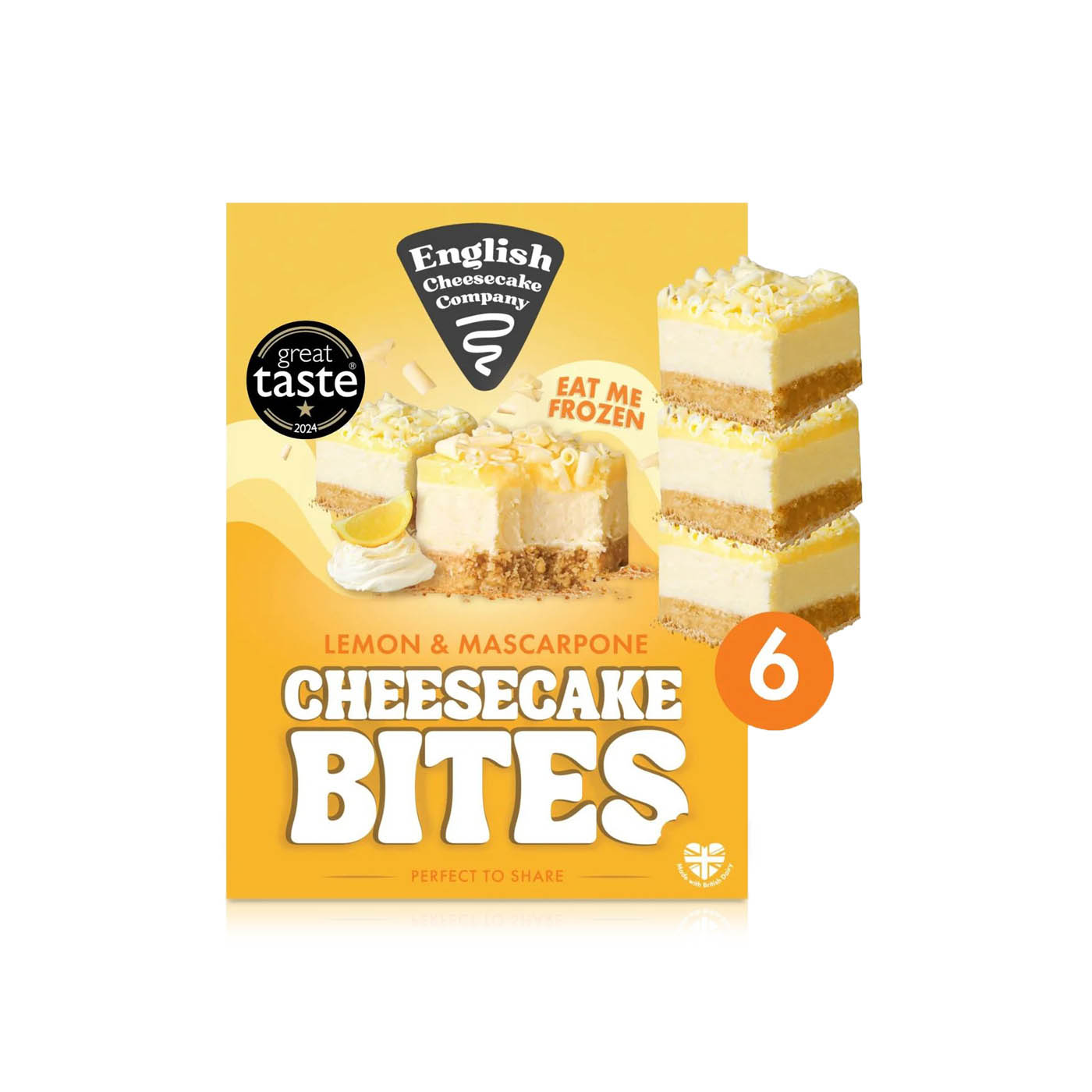 English Cheesecake C Frozen Lemon Cheesecake Bites 210g