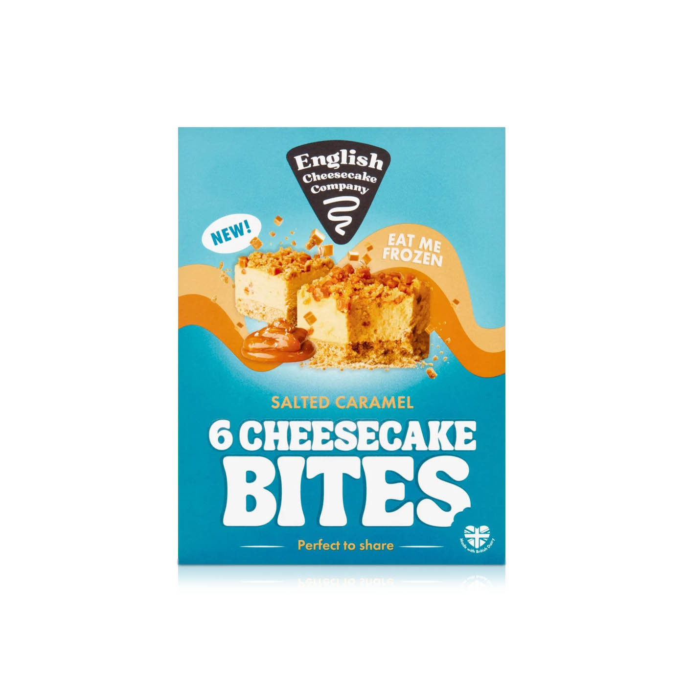English Cheesecake C Frozen Salted Caramel Cheesecake Bites 210g