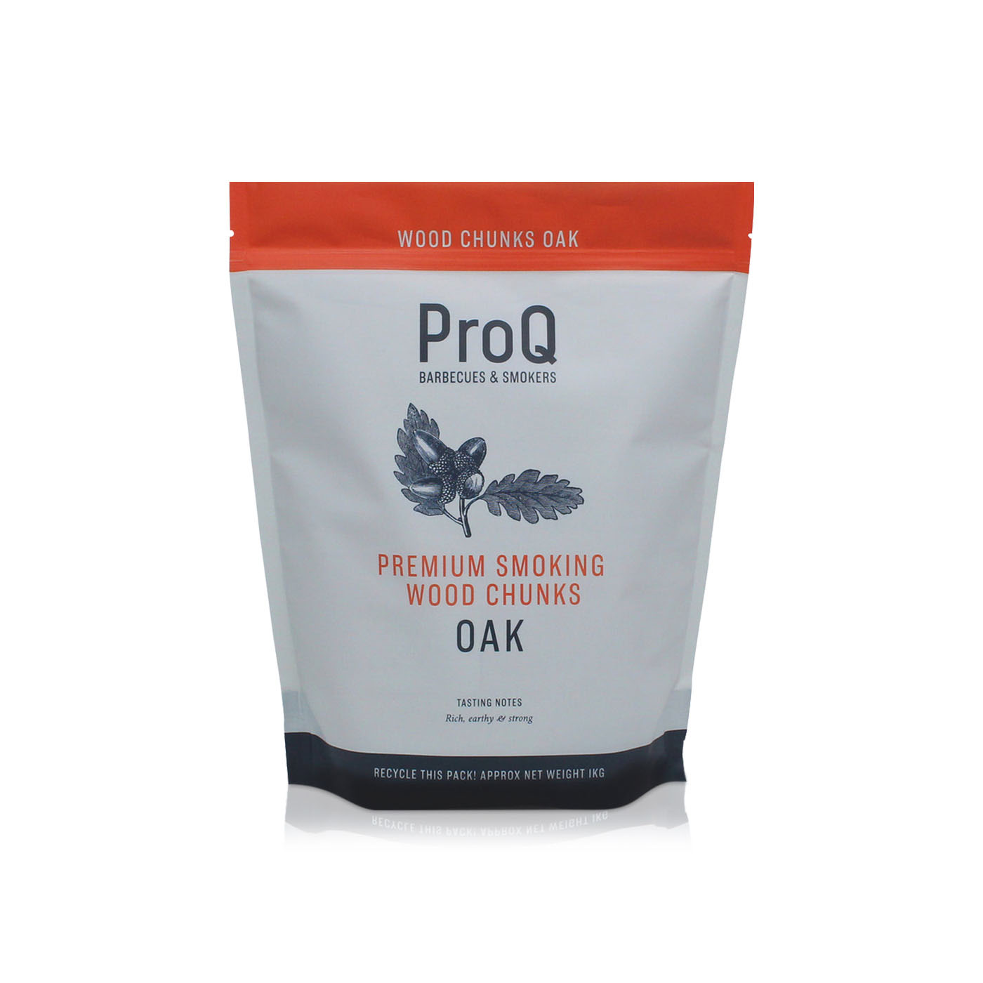 ProQ Smoking Wood Chunks Oak Bag 1kg