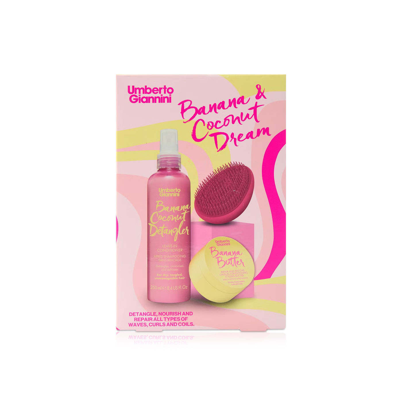 Umberto Giannini Banana & Coconut Dream Leave-In Conditioner 250ml