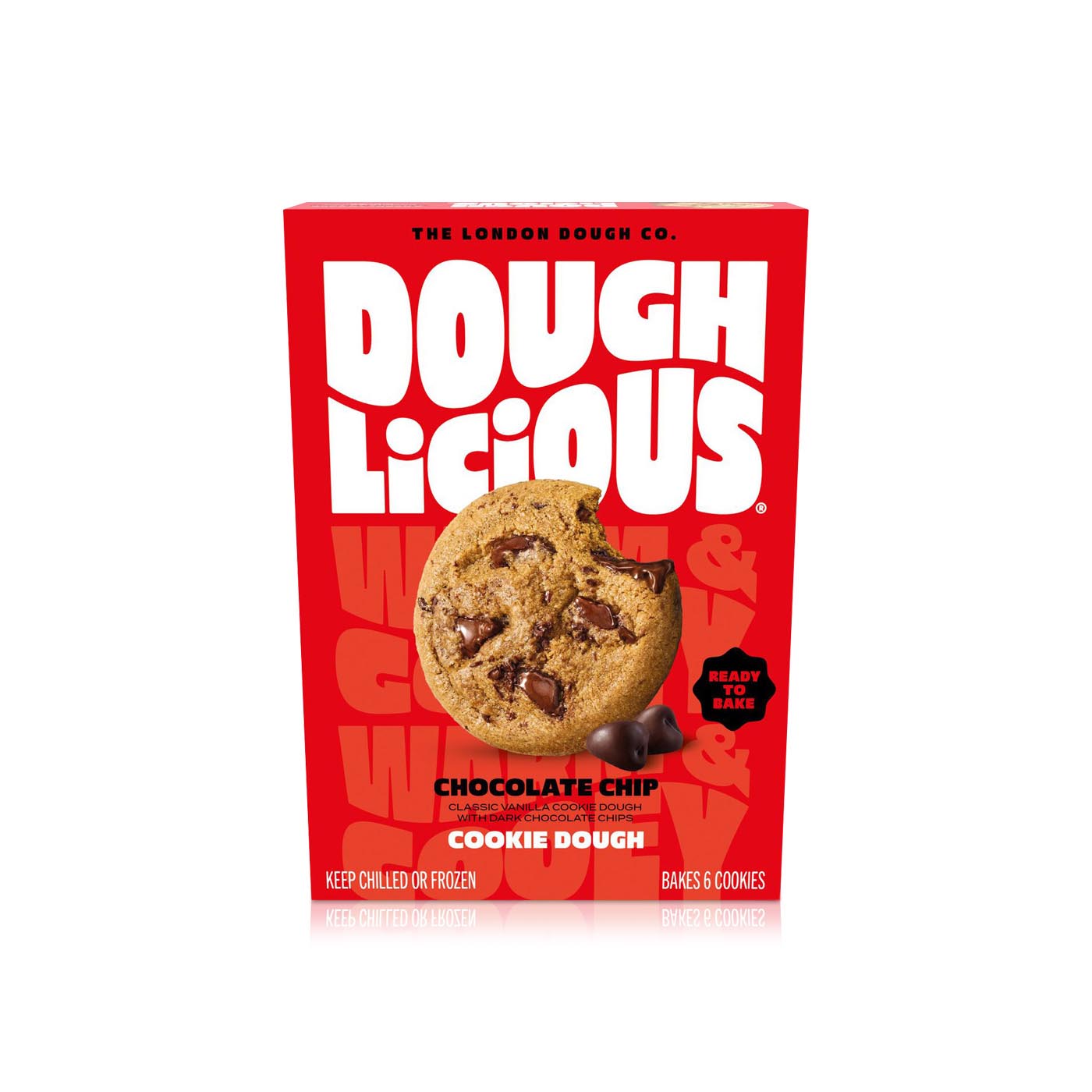 Doughlicious Chocolate Chip Cookie Dough 204g