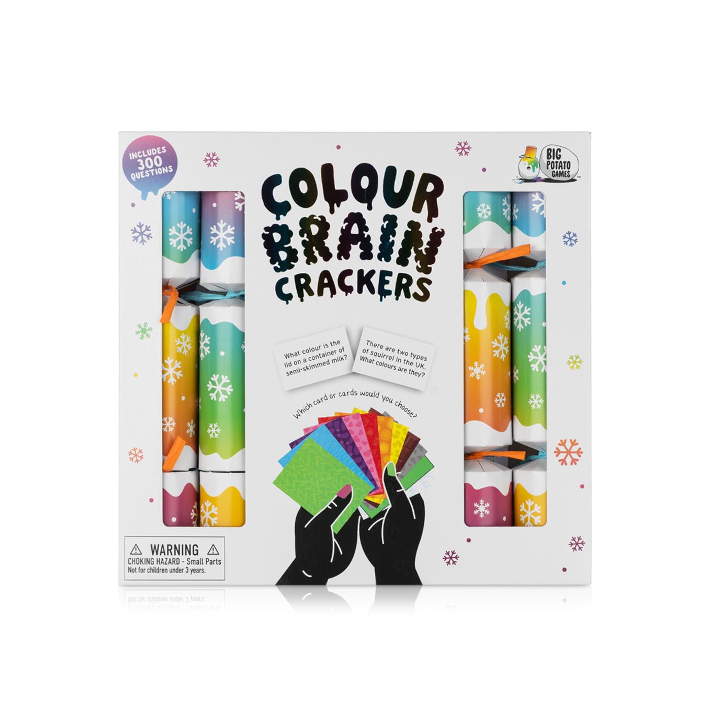 Heart & Soul Studio H&S Christmas Crackers Colour Brain 12in 6s Games
