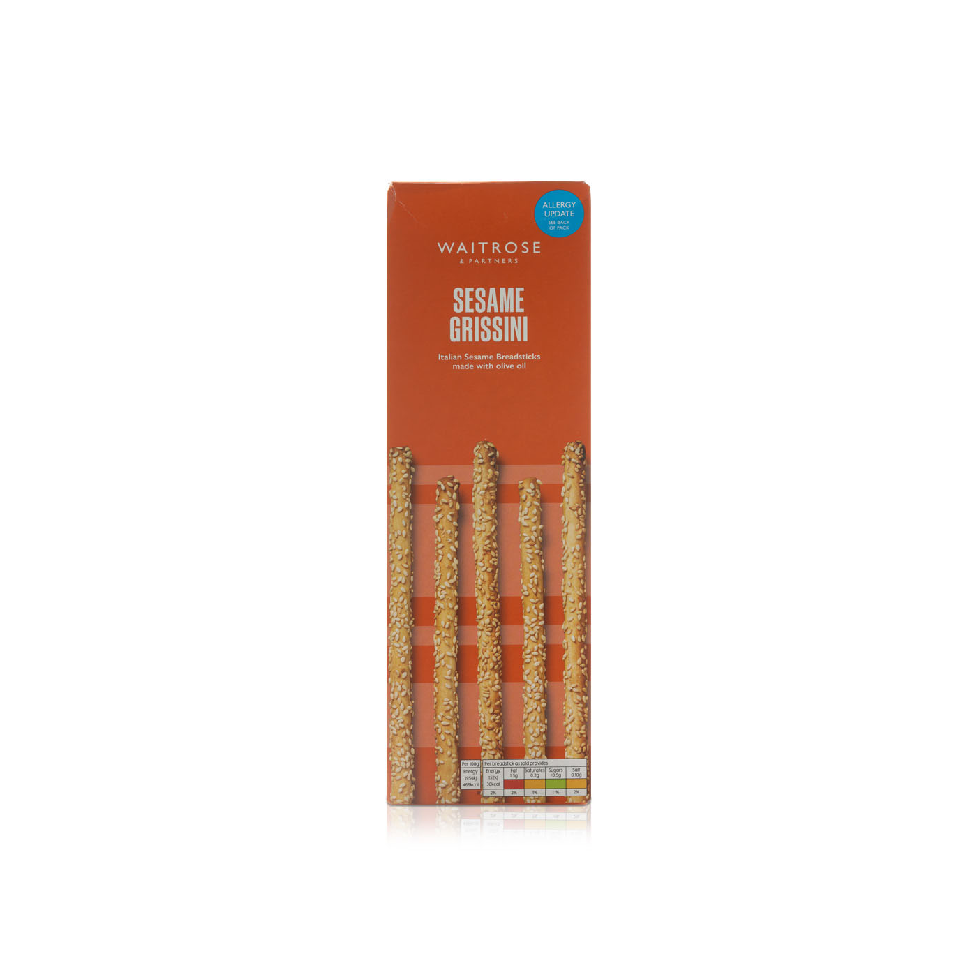 Waitrose Sesame Breadsticks 125g