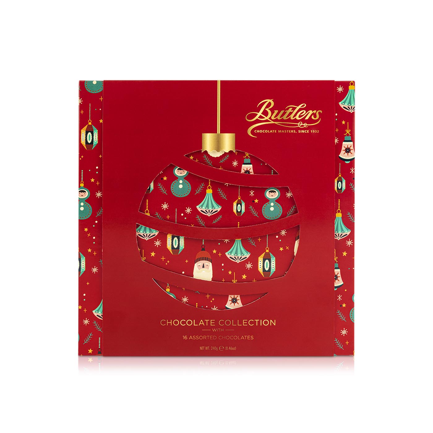 Butlers Christmas Motif Box Chocolate Collection 240g