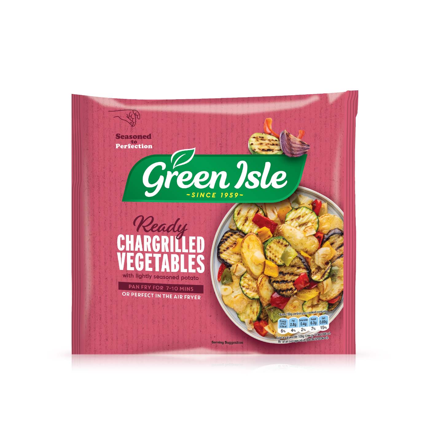 Green Isle Frozen Chargrilled Vegetables 450g